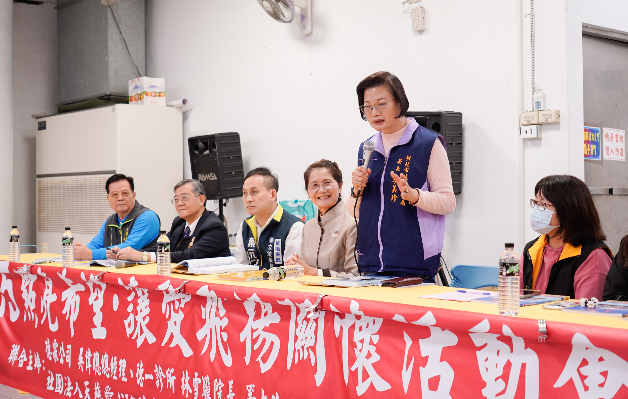 李美珍局長感謝天慈行善多年，照顧弱勢的服務規模越做越大，關懷足跡遍布全台