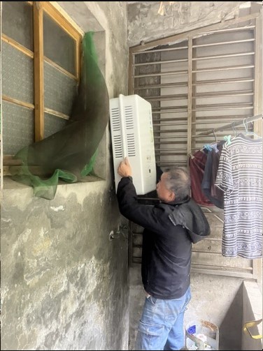 寶春基金會、顏先生捐贈熱水器安裝-1