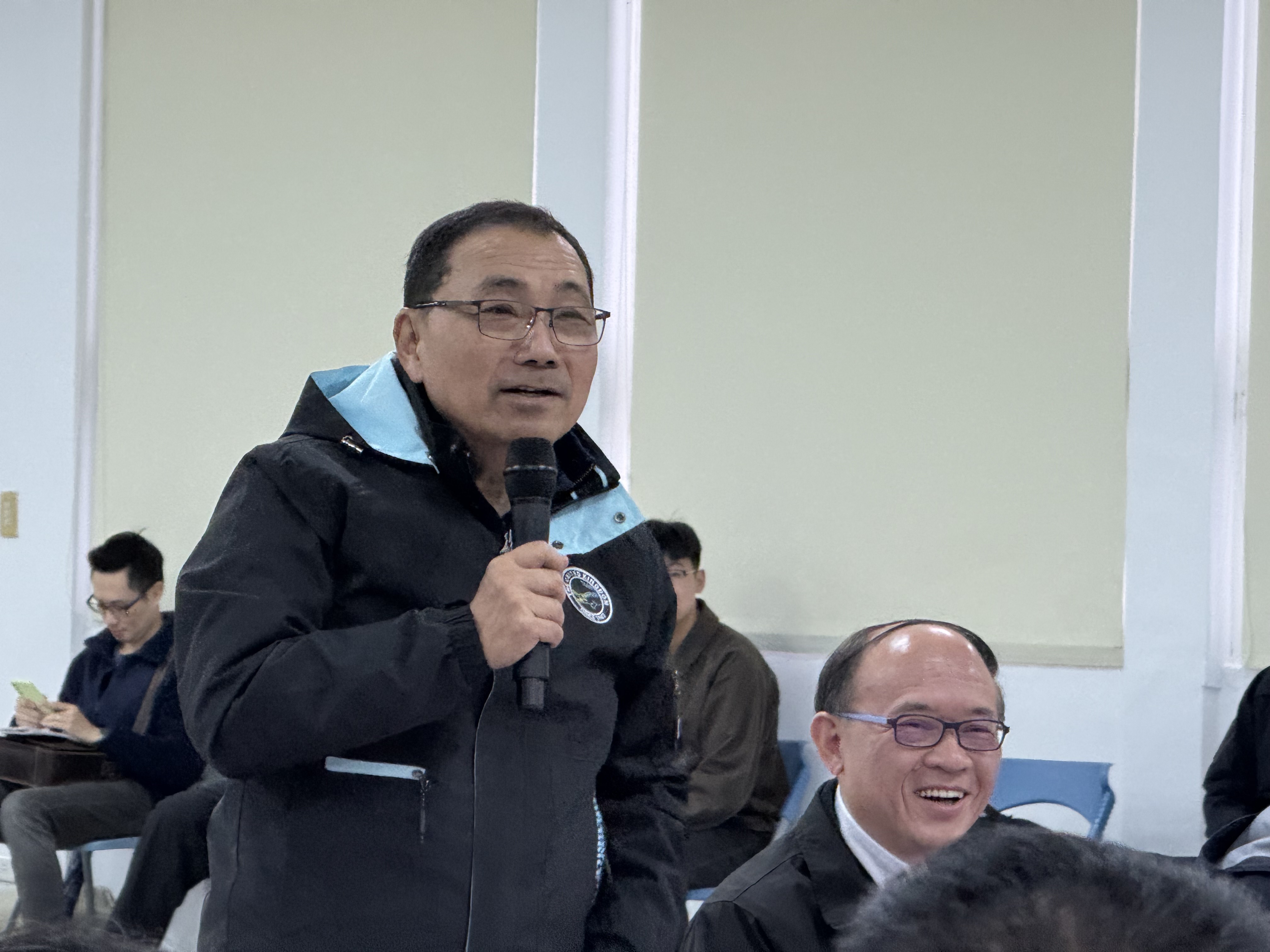 市府預算通過及統籌分配款增加，侯友宜指示石門區公所要盡速發包施作