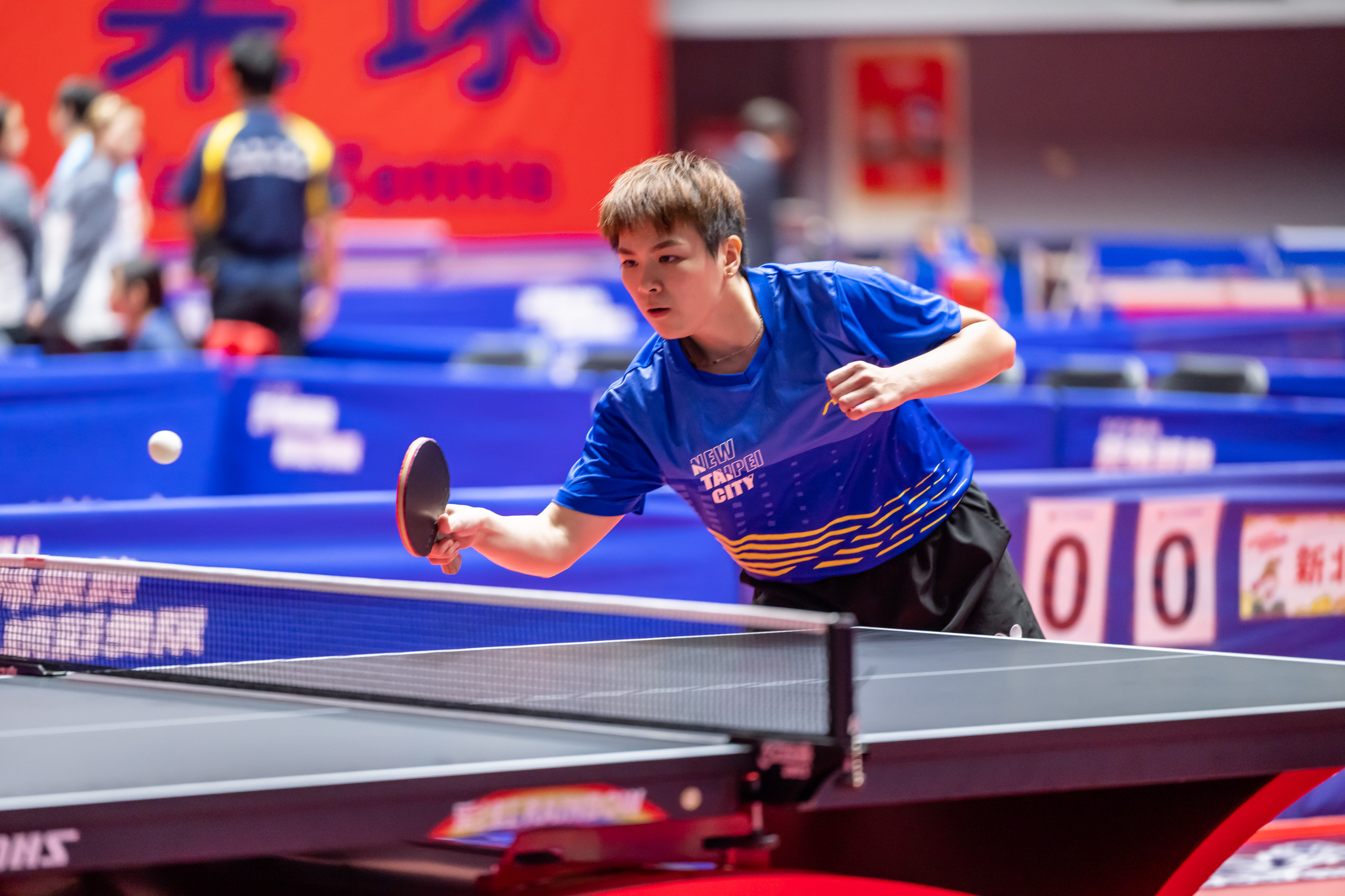 新北市扎根運動人才培育成為選手最強後盾 圖為2026亞運培訓隊新北桌球選手陳思羽