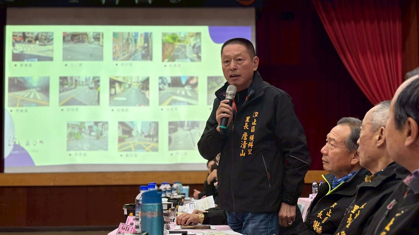 汐止復興里長蕭素真提里民需求。