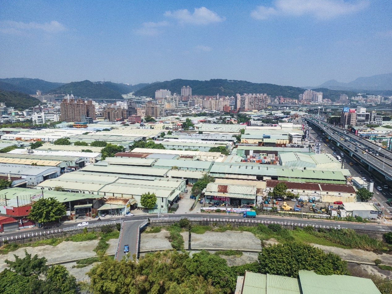 中港西路以北附近空拍圖。