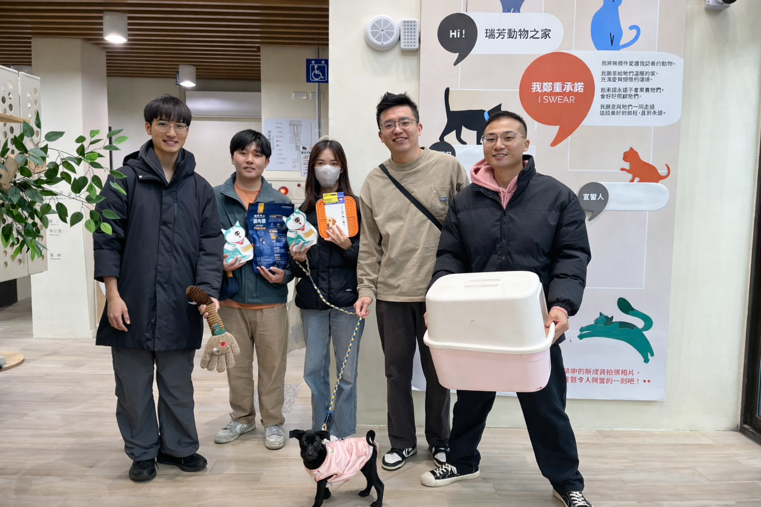 一條繫繩，牽起一段新的緣分新機關犬-狗狗