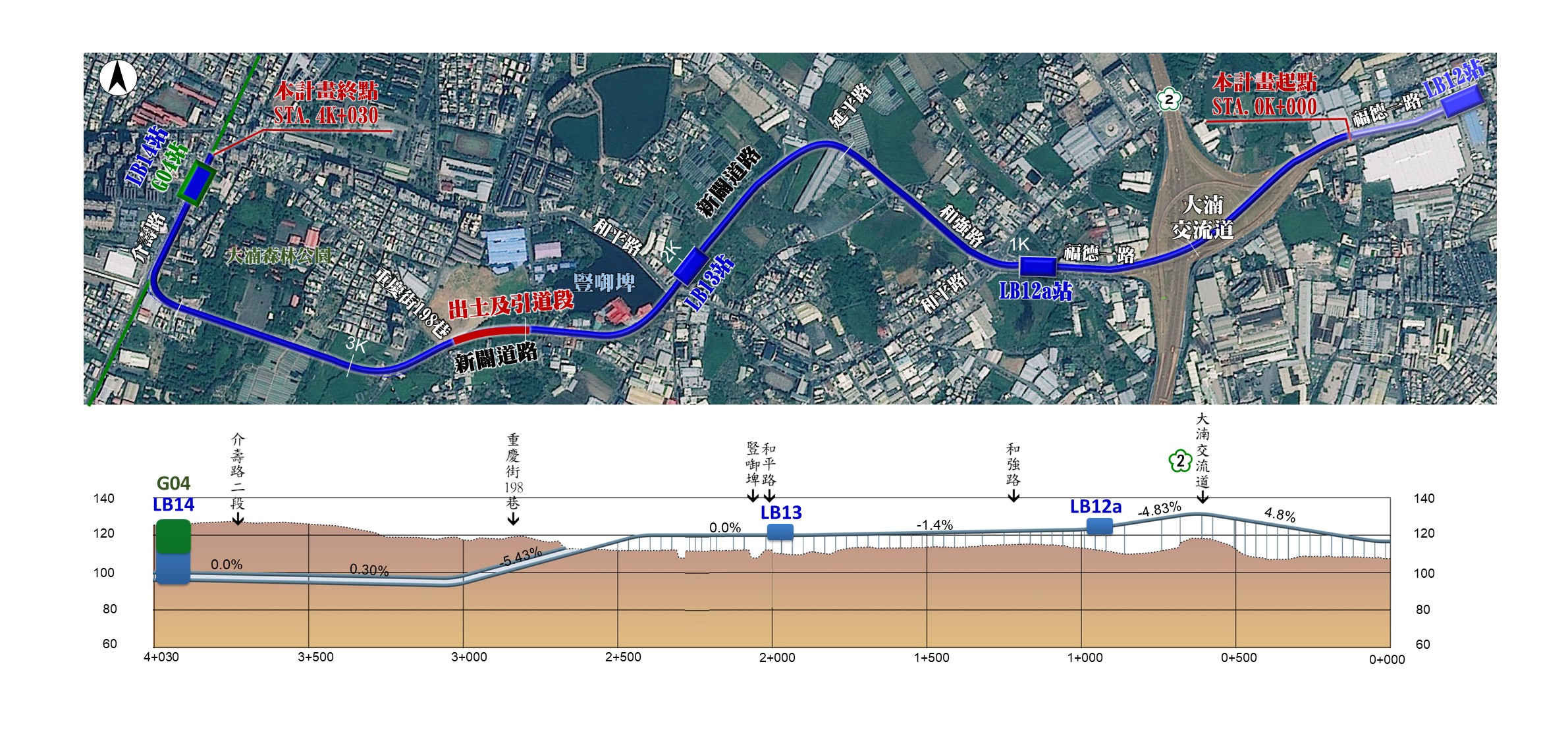 三鶯線延伸桃園八德段路線圖