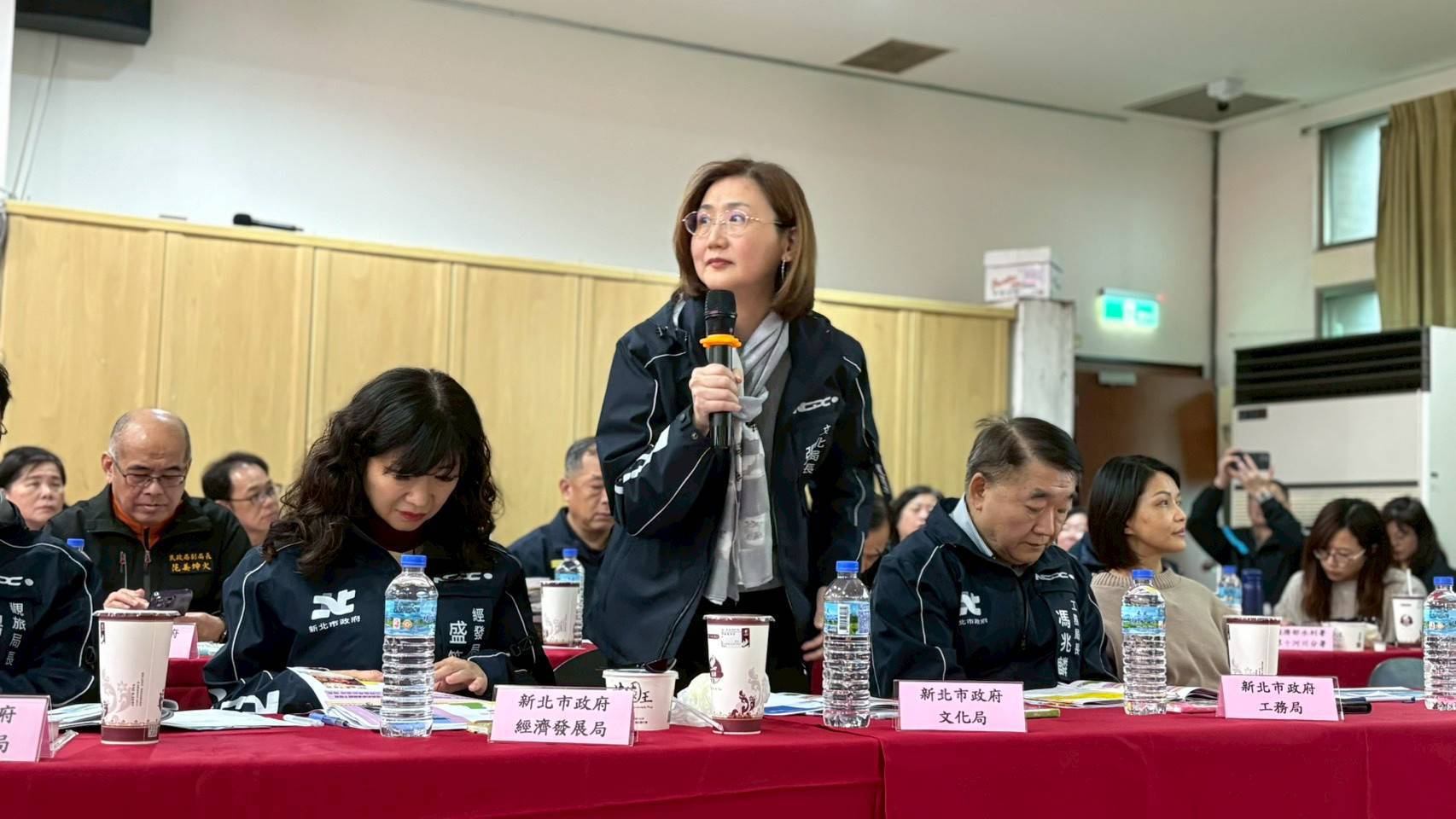 文化局長張䕒育回應地方大型展演需求，表示會積極安排。