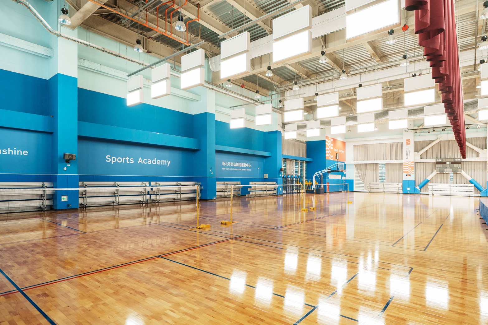 泰山運動中心全館照明改善及空調系統更新
