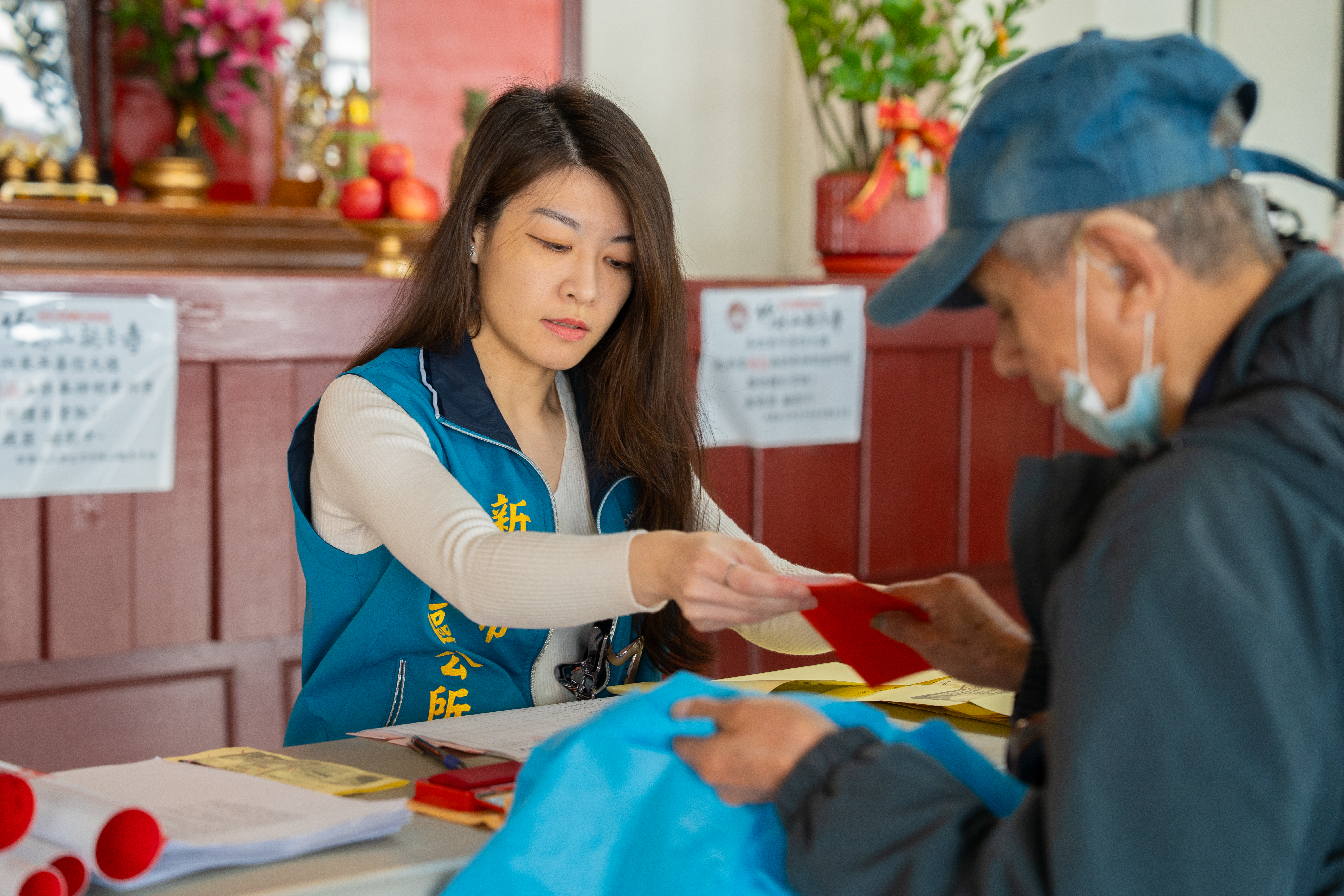 03.林口公所與竹林山觀音寺連續6年發放總金額143萬元歲末年終關懷小紅包