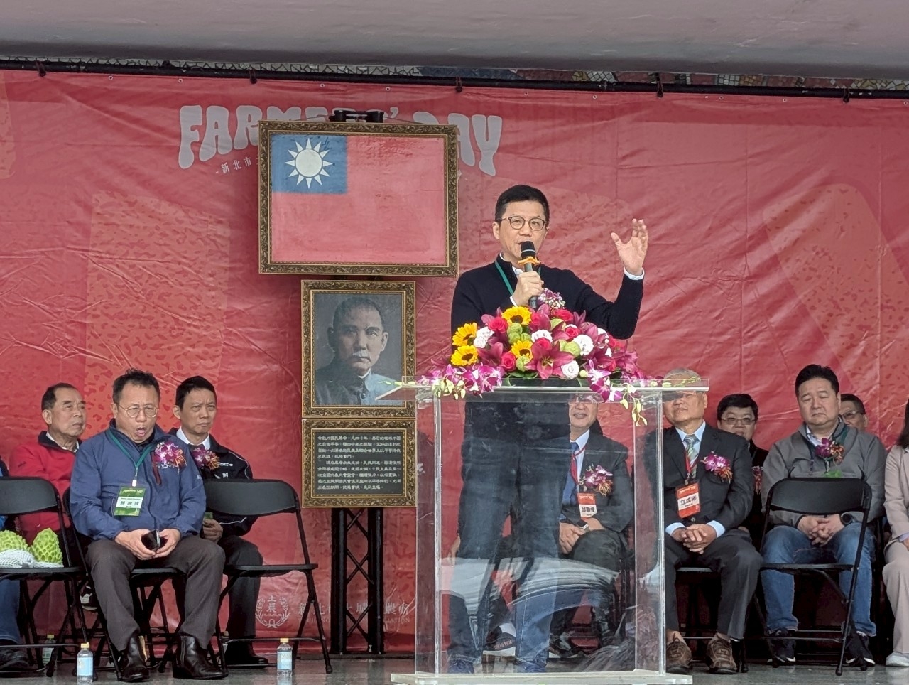 土城區農會今(31)日盛大舉辦115年農民節慶祝大會，新北市副秘書長張其強到場感謝農友一年來的辛勞與付出