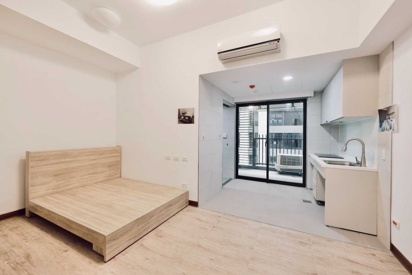 無障礙房型實品屋示意圖。