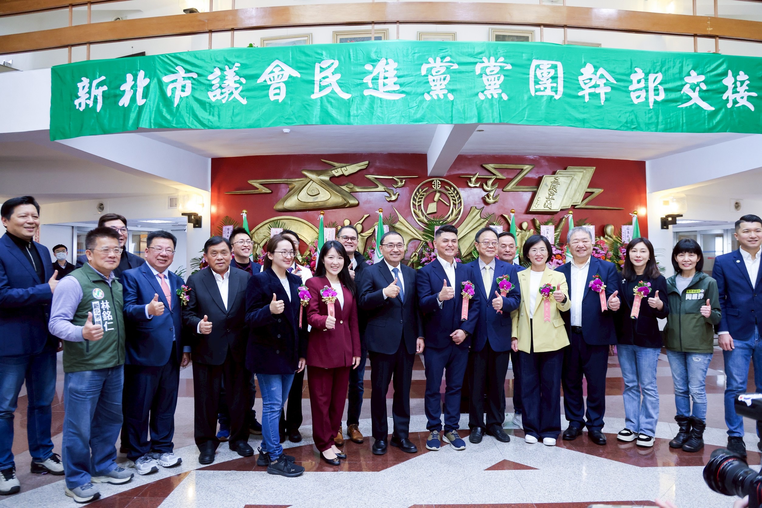 侯友宜強調，市政建設永不停歇，把握當下拚市政，期盼議會繼續支持，讓市政更順利。