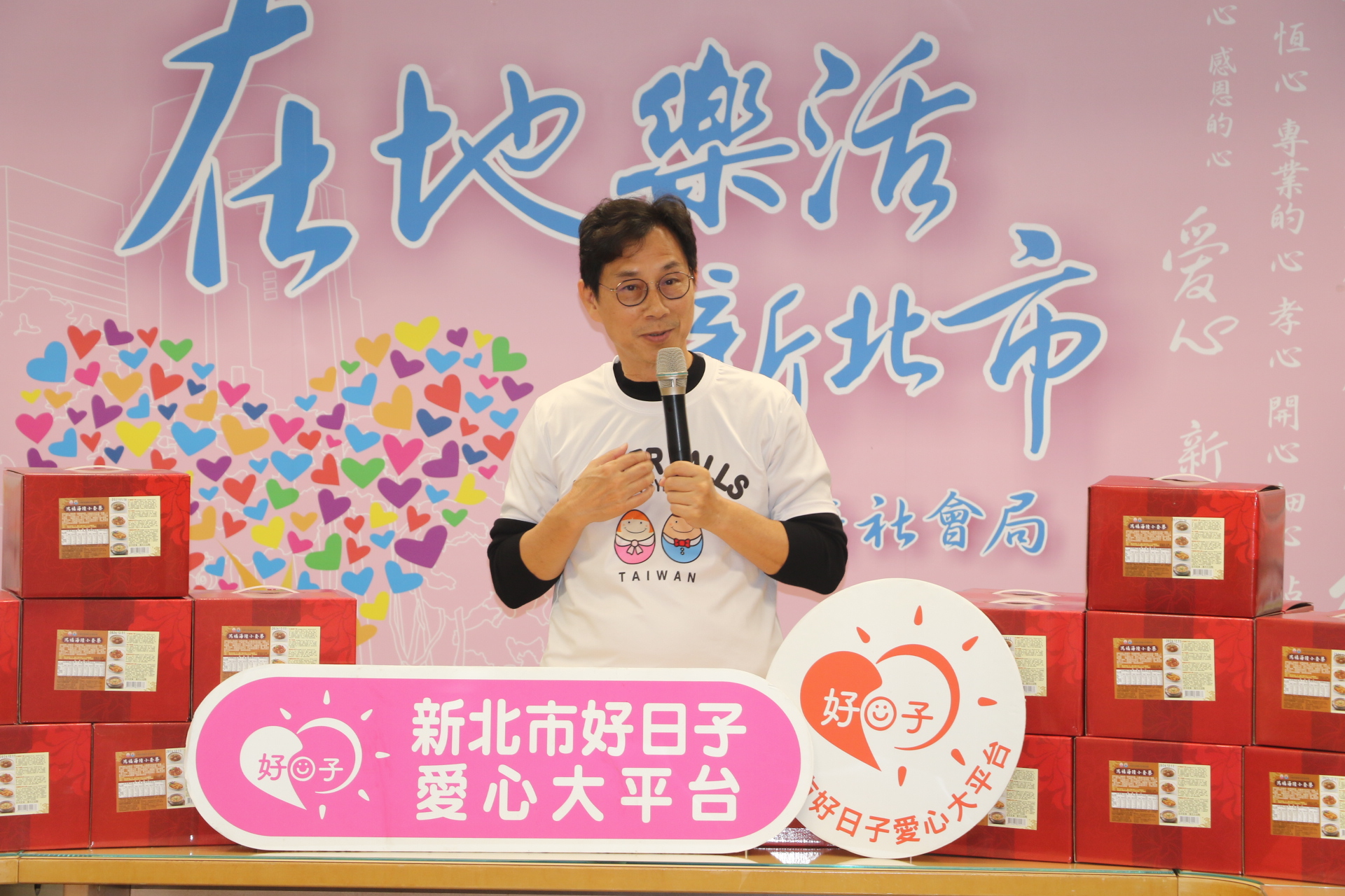  唐氏症基金會董事長林正俠坦言自己也是個身障家庭，自許能力所及，要幫助其他身障家庭。