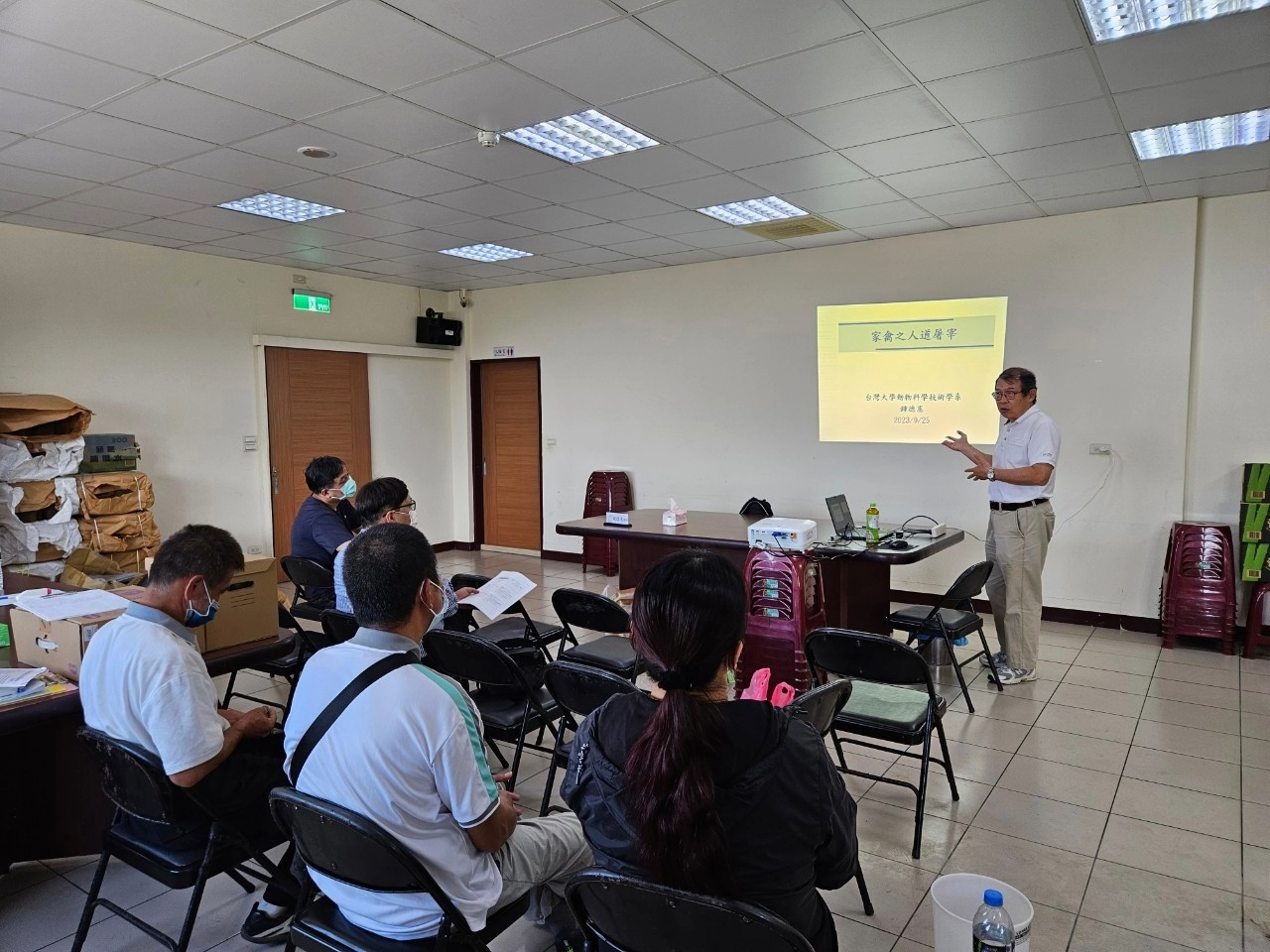  動保處每年舉辦動物人道運輸講習課程