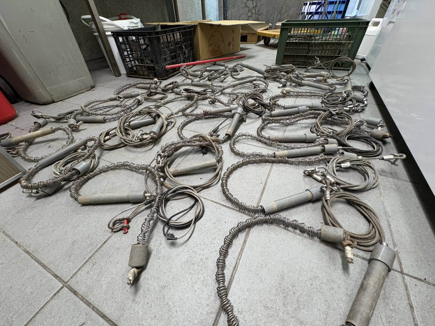  動保處巡查清除獸鋏與山豬吊