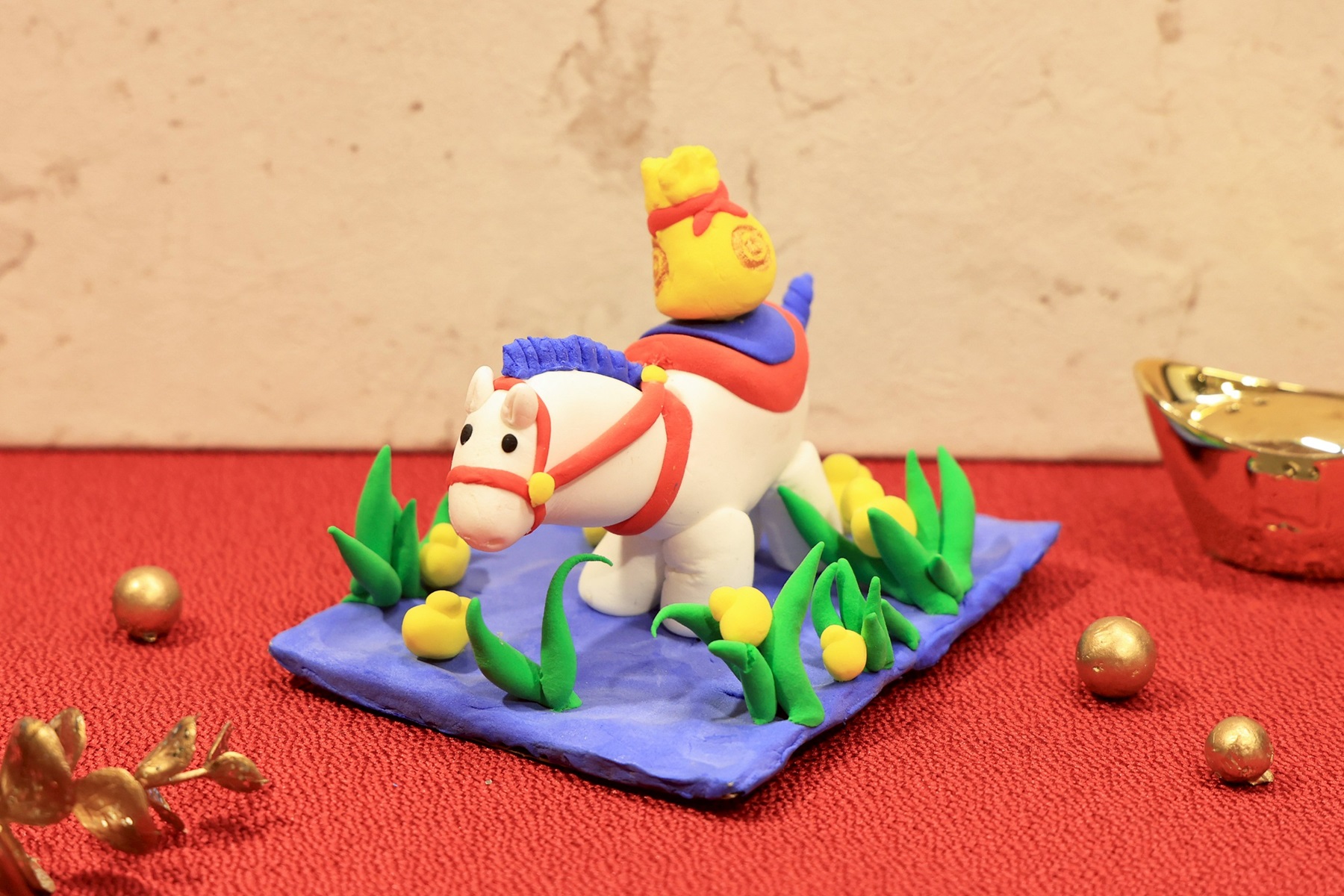 鶯歌陶瓷博物館春節期間將推出趣味陶藝手作課程&mdash;福氣小馬。