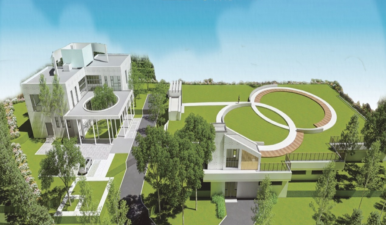 新北國際AI＋智慧園區污水下水道模擬圖