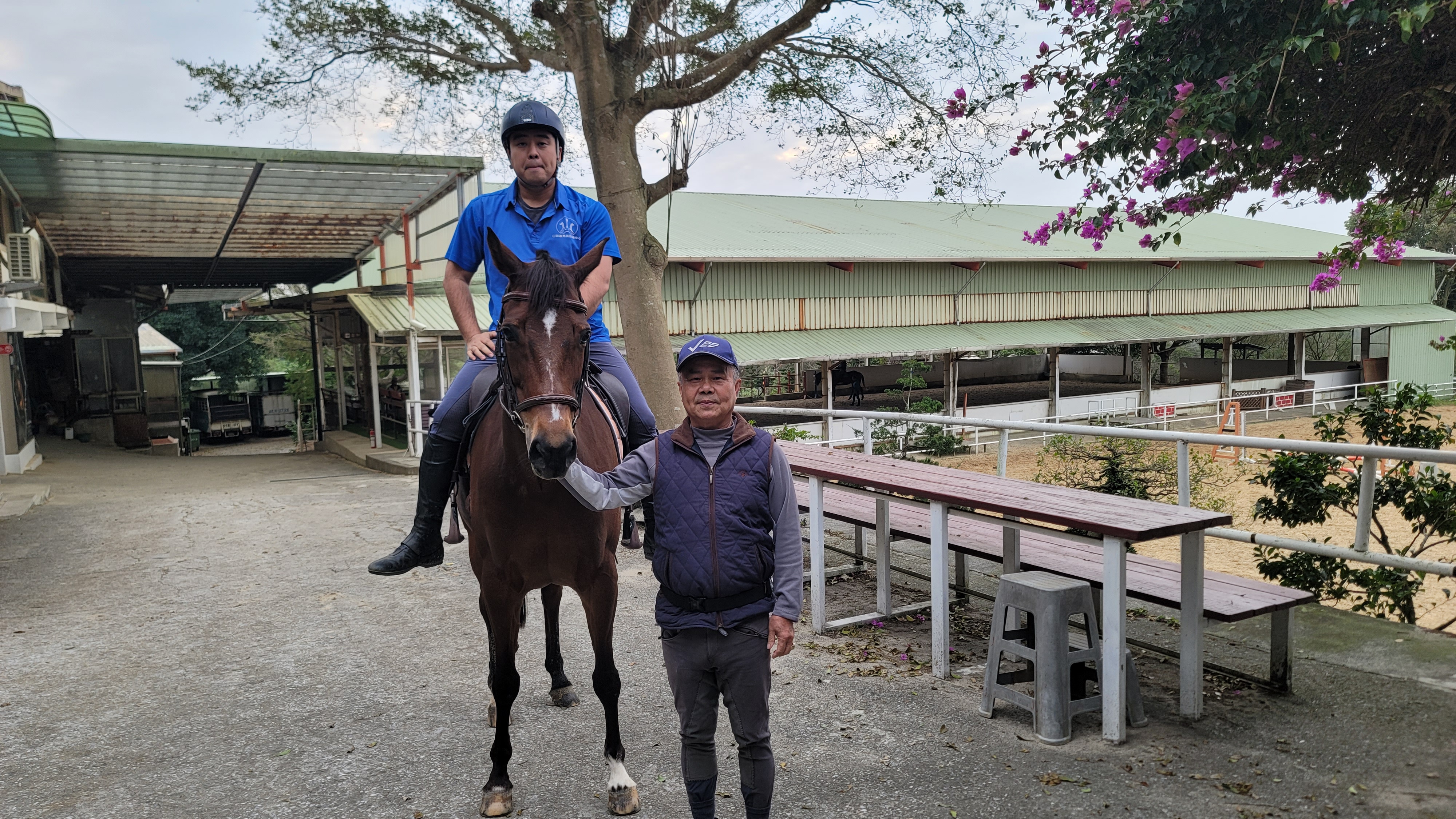  父子相承守護馬匹