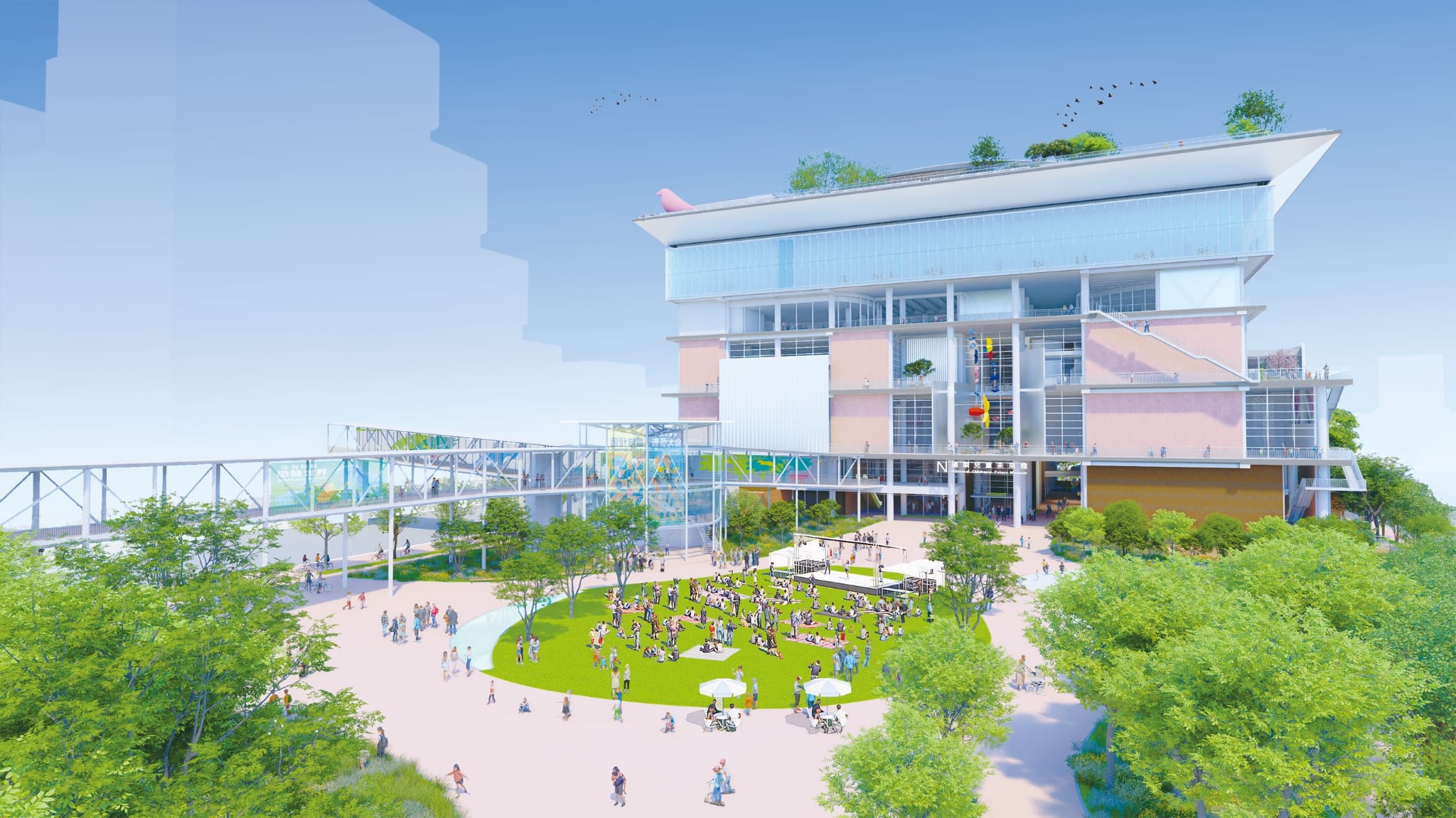 國家兒童未來館示意圖(北向)