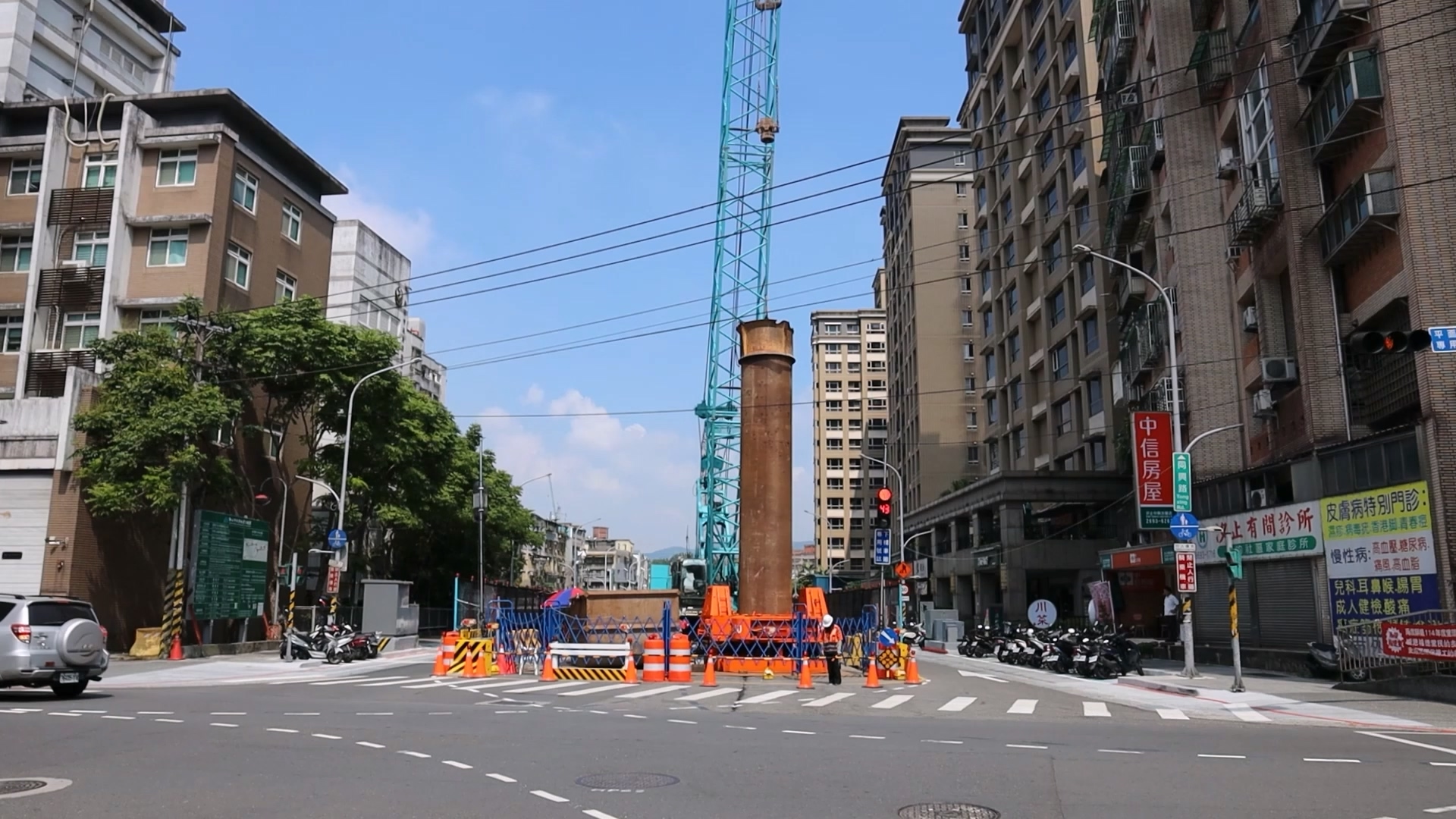 捷運汐東線基樁施作