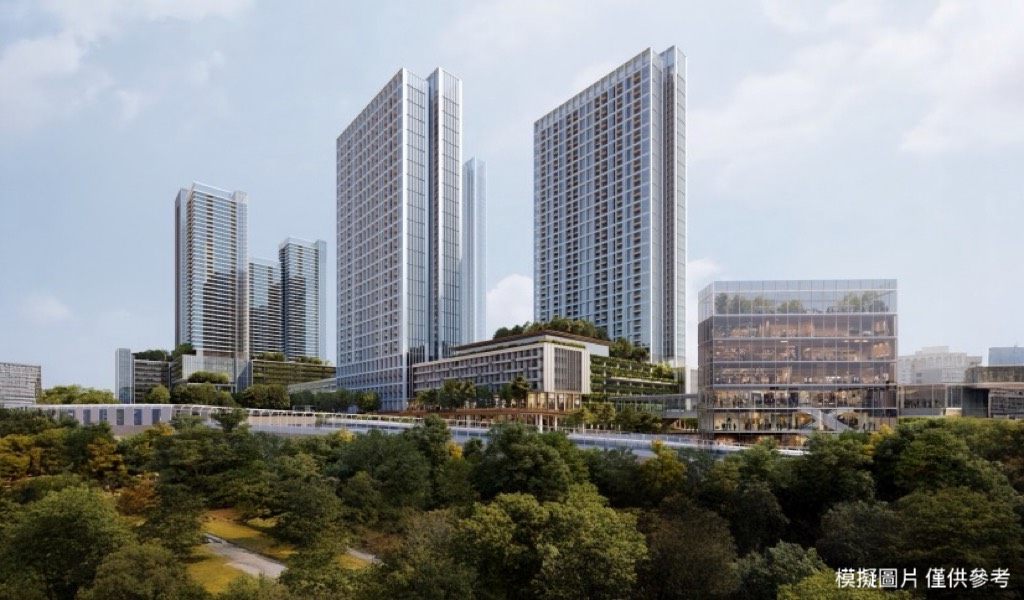 新北環狀線十四張站捷開案模擬圖