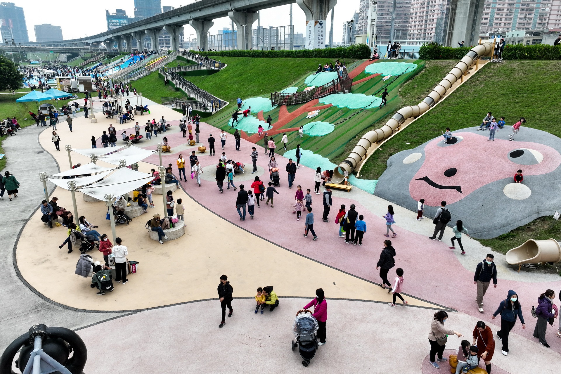  三重熊猴森樂園是大小朋友放電首選