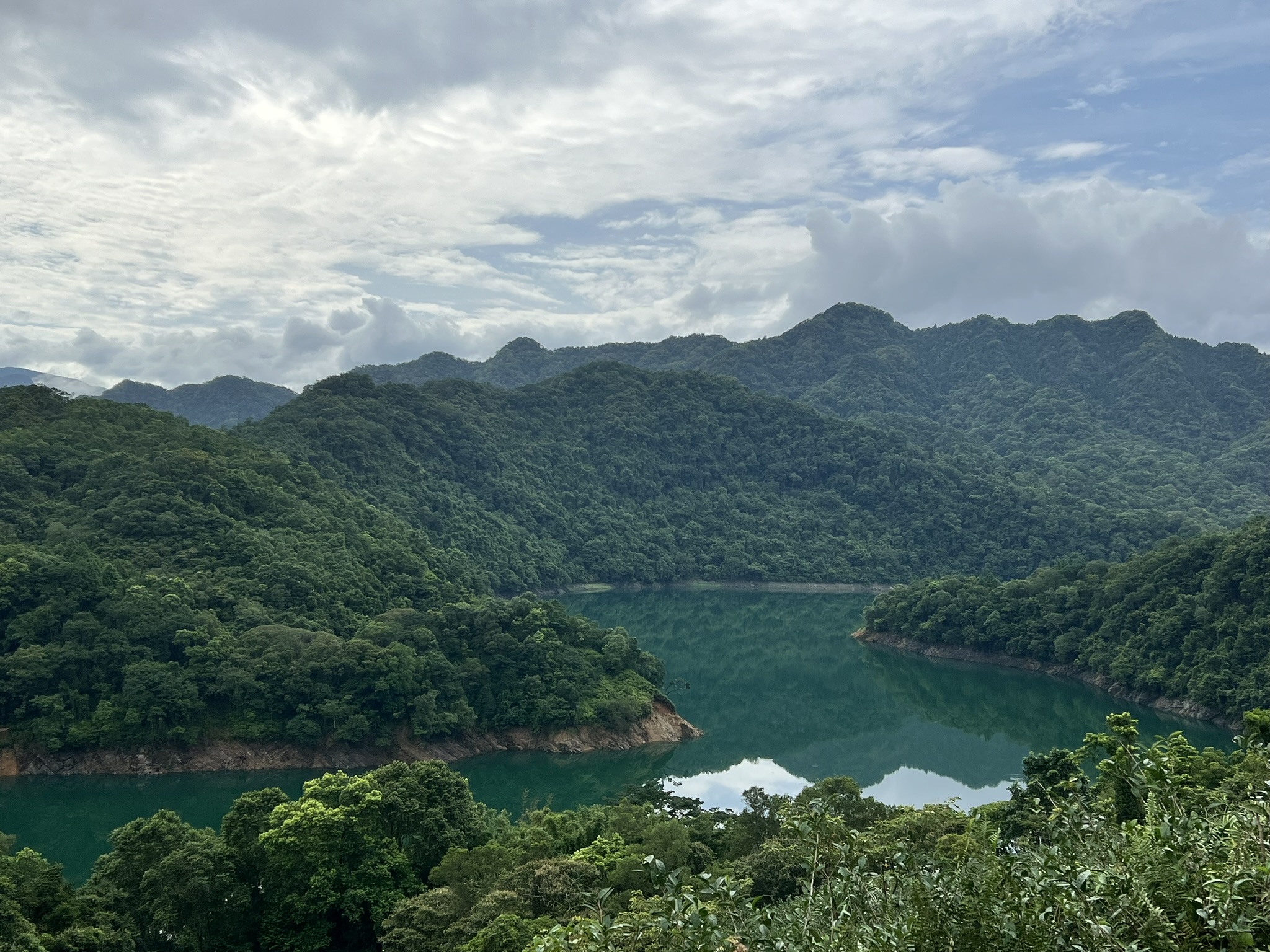 石碇永安社區湖光山色
