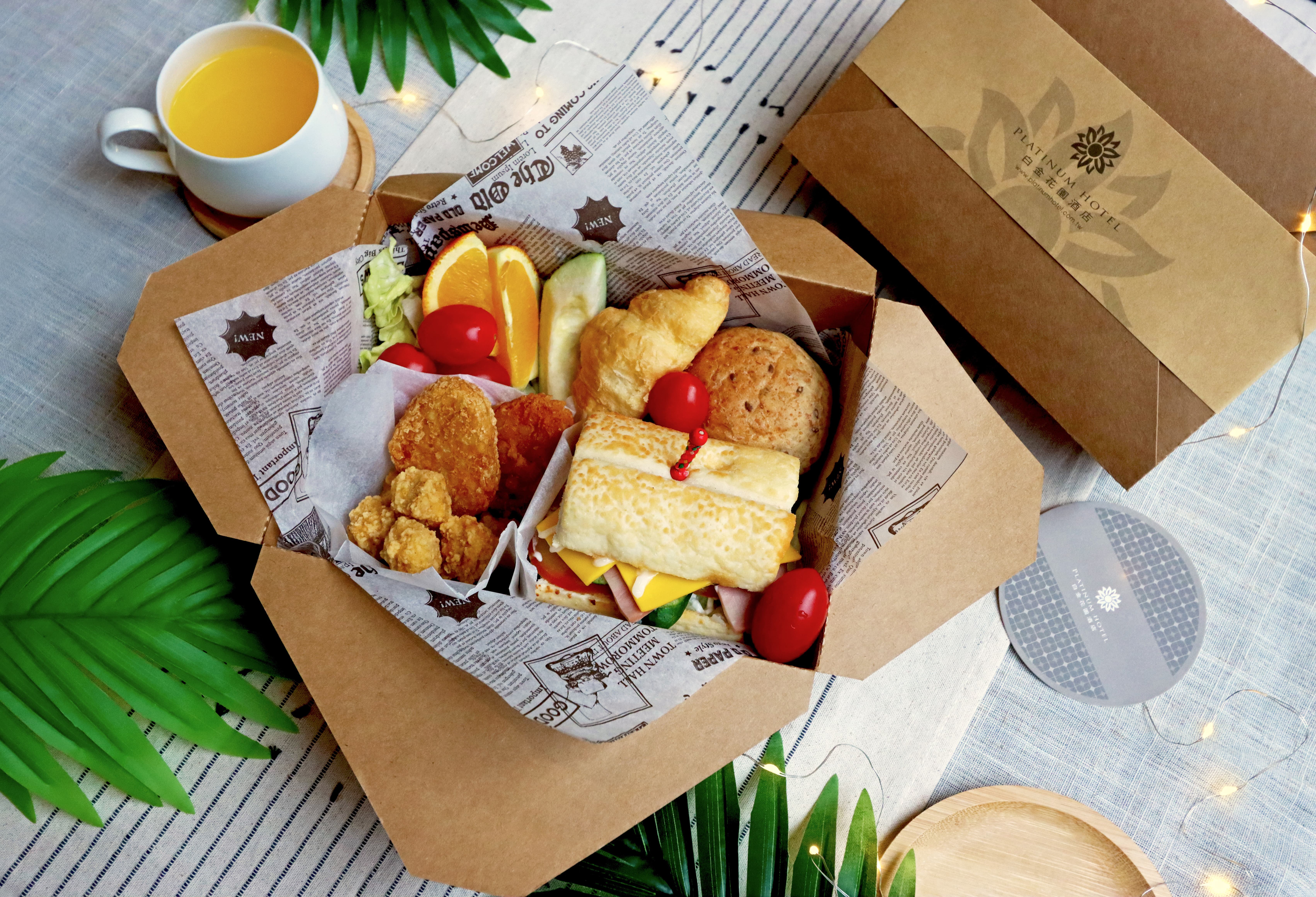 和美山賞螢聯手四星級白金花園酒店，推出春季限定野餐盒