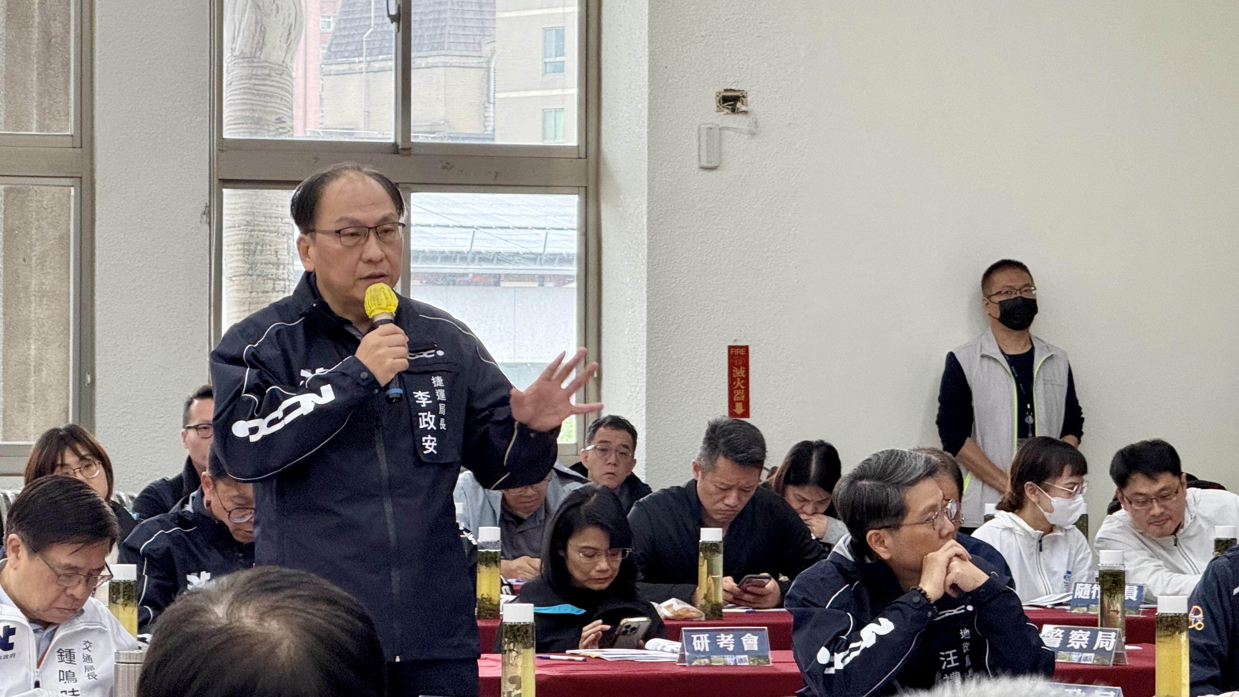 捷運局長李政安回應捷運三鶯線降躁措施。