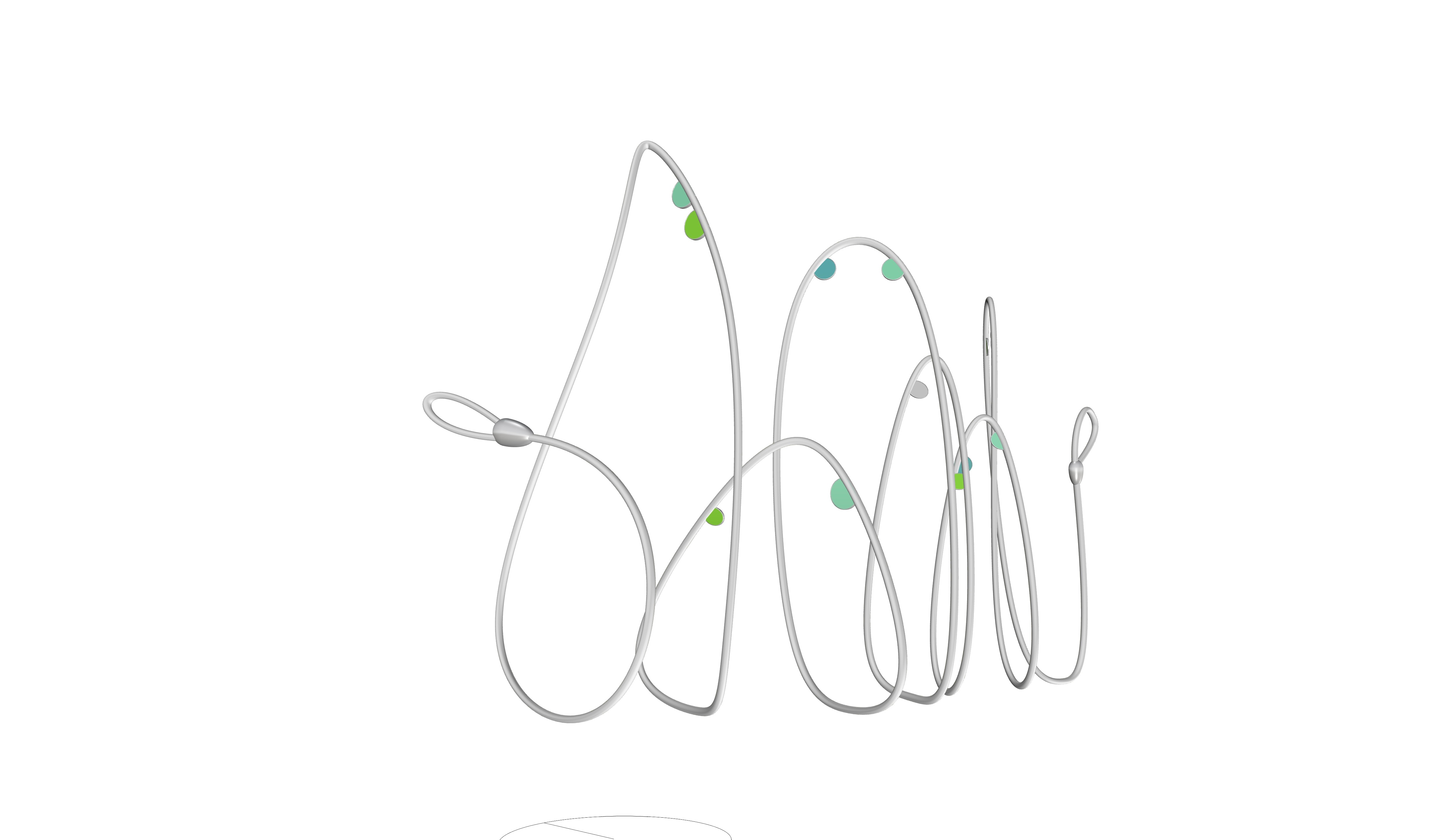  「心繫同遊」以牽繩為具體意象
