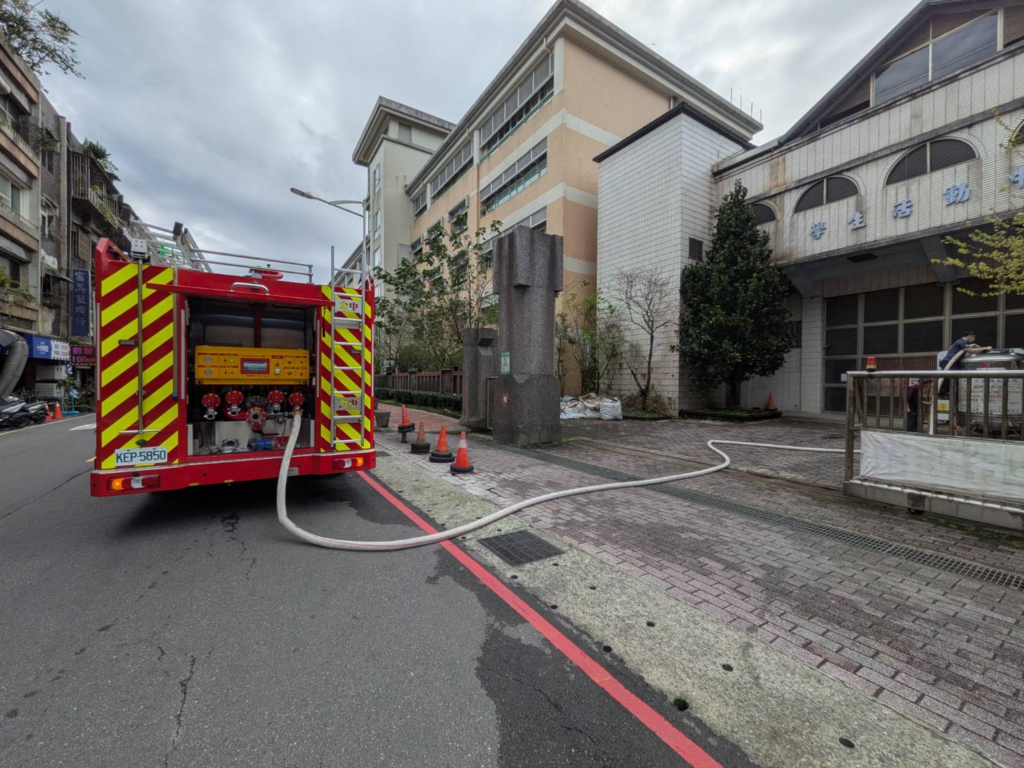 瑞芳國小佈水情形