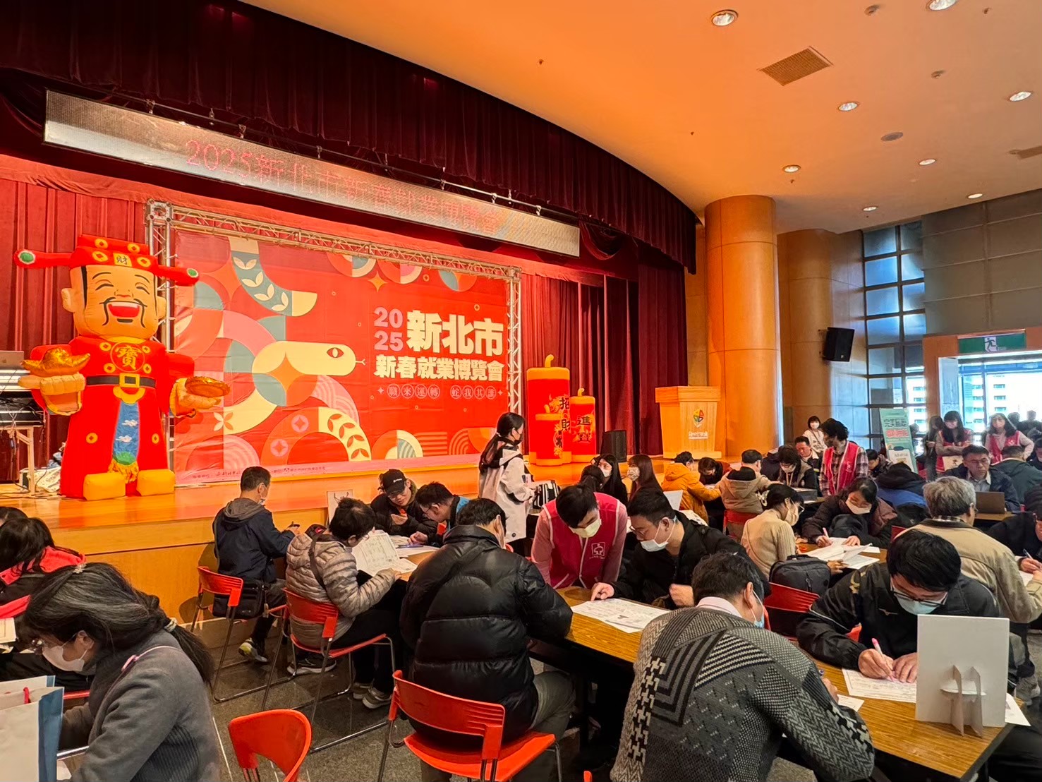 新春就博會提供年後轉職者媒合平台