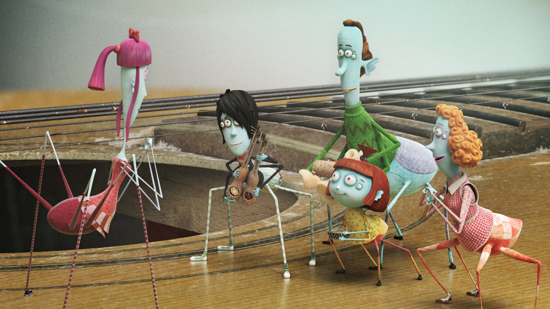 斯洛伐克動畫《小小蜘蛛出門去》。