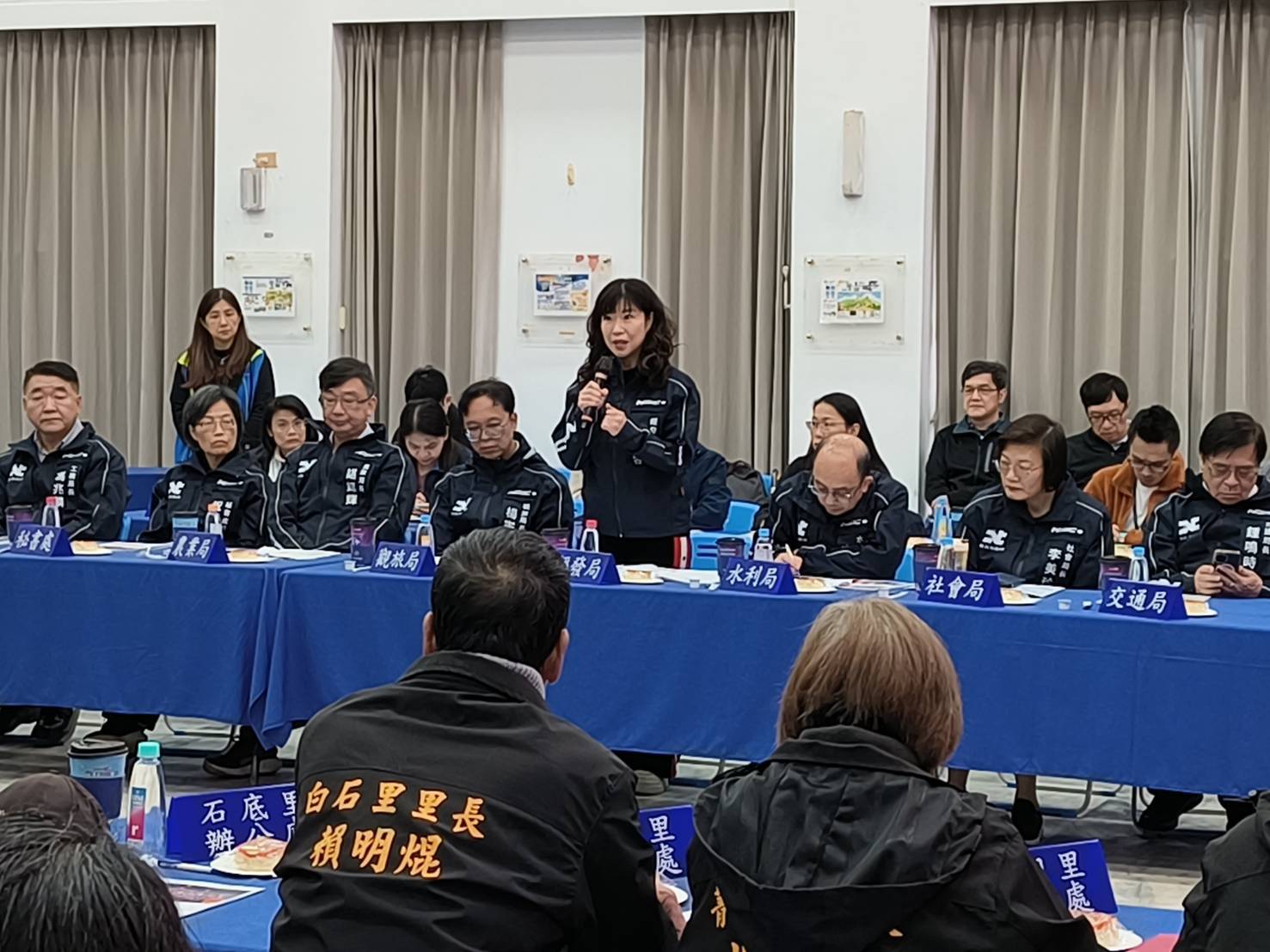 地方關心的天燈議題由經濟發展局長盛筱蓉親自回應。