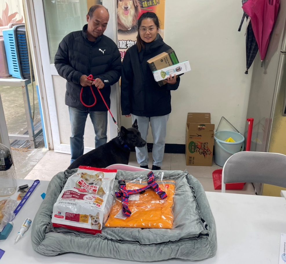  八里「LUCY」帶著滿滿的幸福回家