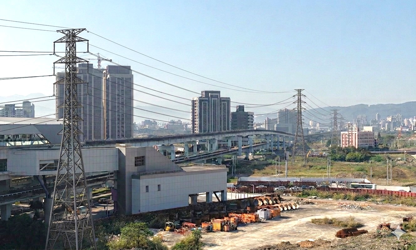 橫跨新莊泰山的13座高壓電塔將會功成身退