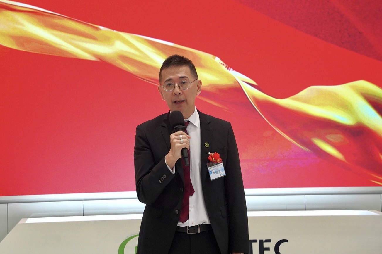 富致科技陳繼聖董事長表示，於五股興建營運總部大樓兼自用廠房，不僅是企業成長的里程碑，也期望擴大投資與提升製造能量，帶動在地就業與產業發展。