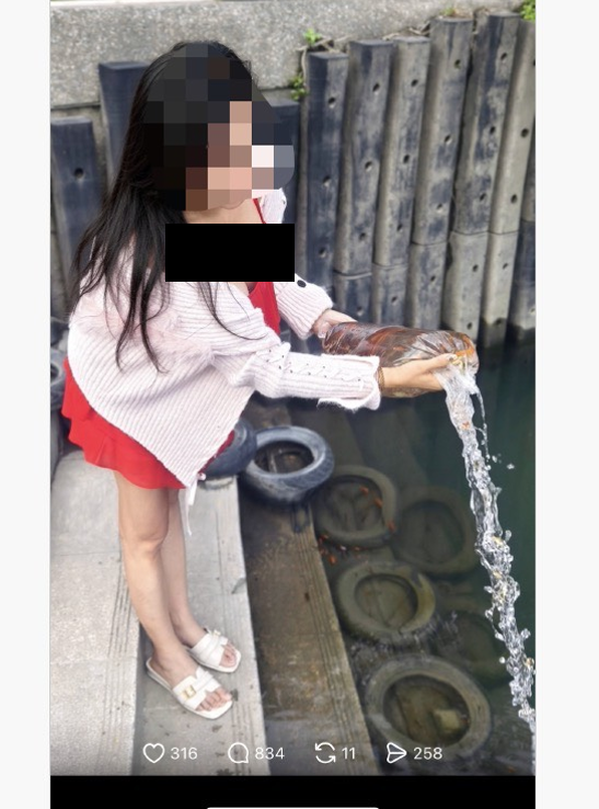  徐姓民眾放生實證