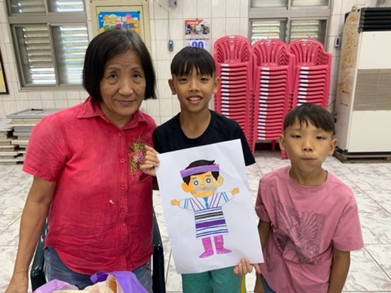 ▲非原民長者Panay參與瑞芳區文健站活動。(圖/新北市政府原民局提供)