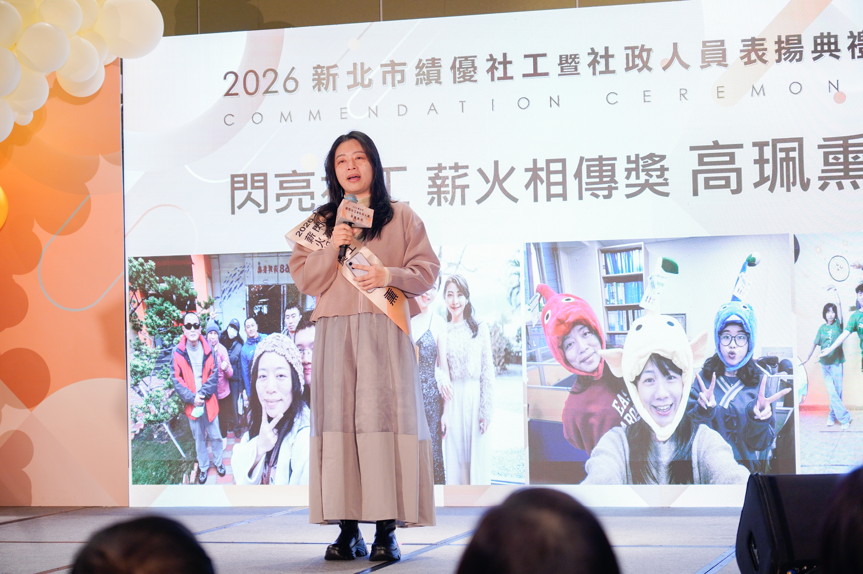  蘆洲少福中心主任高珮熏分享，用「復原力」看待非行少年。