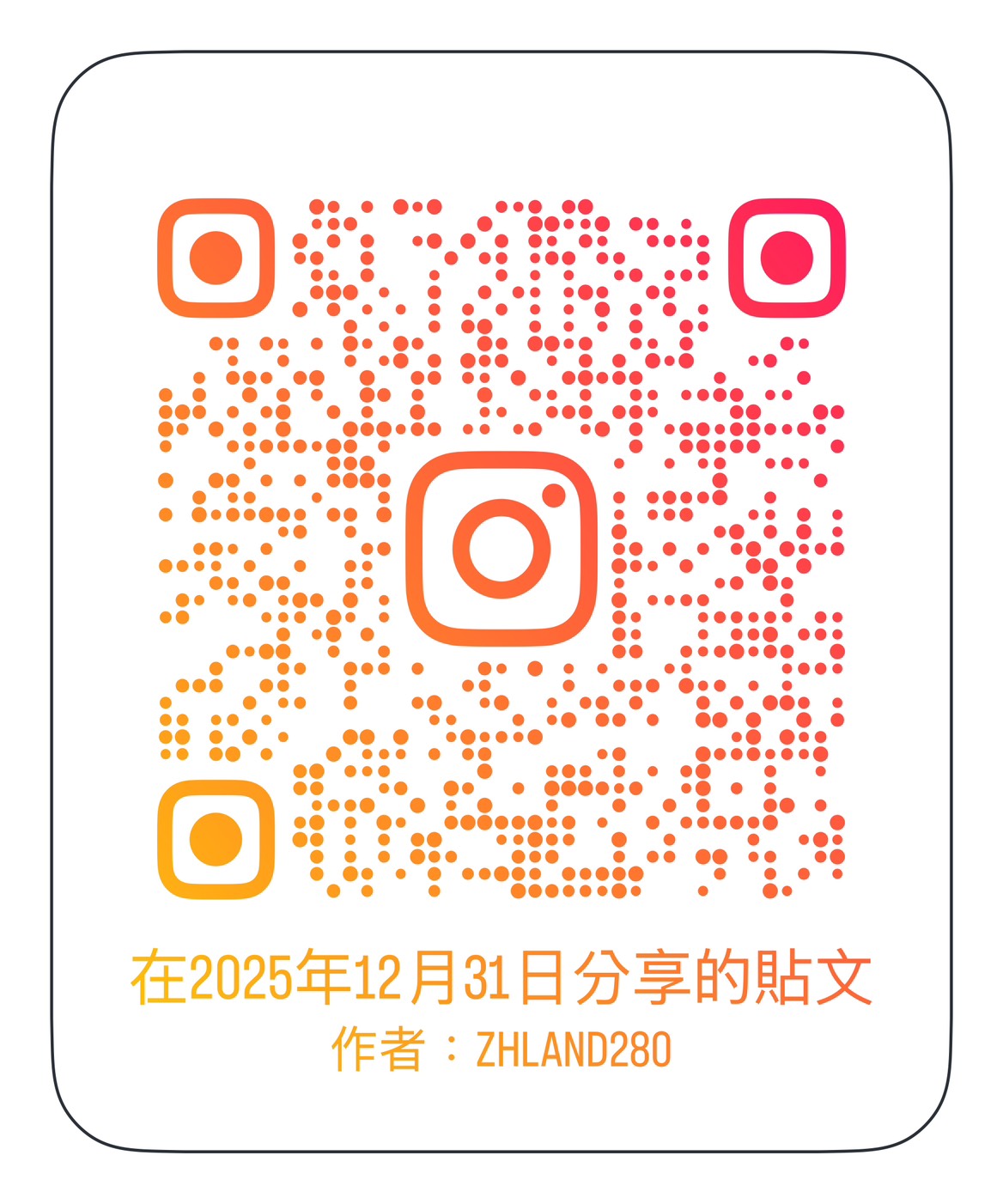 相關IG貼文-QRCODE