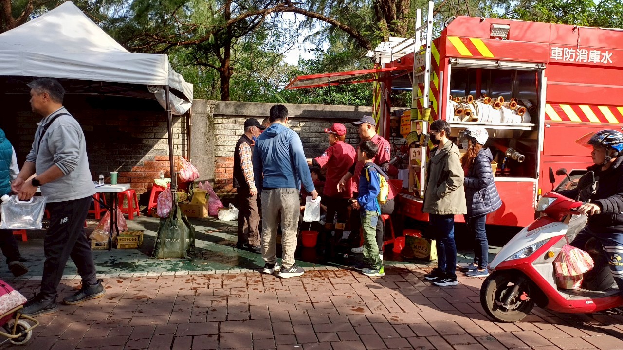 3.歷年金山消防分隊提供掃墓滅火水源