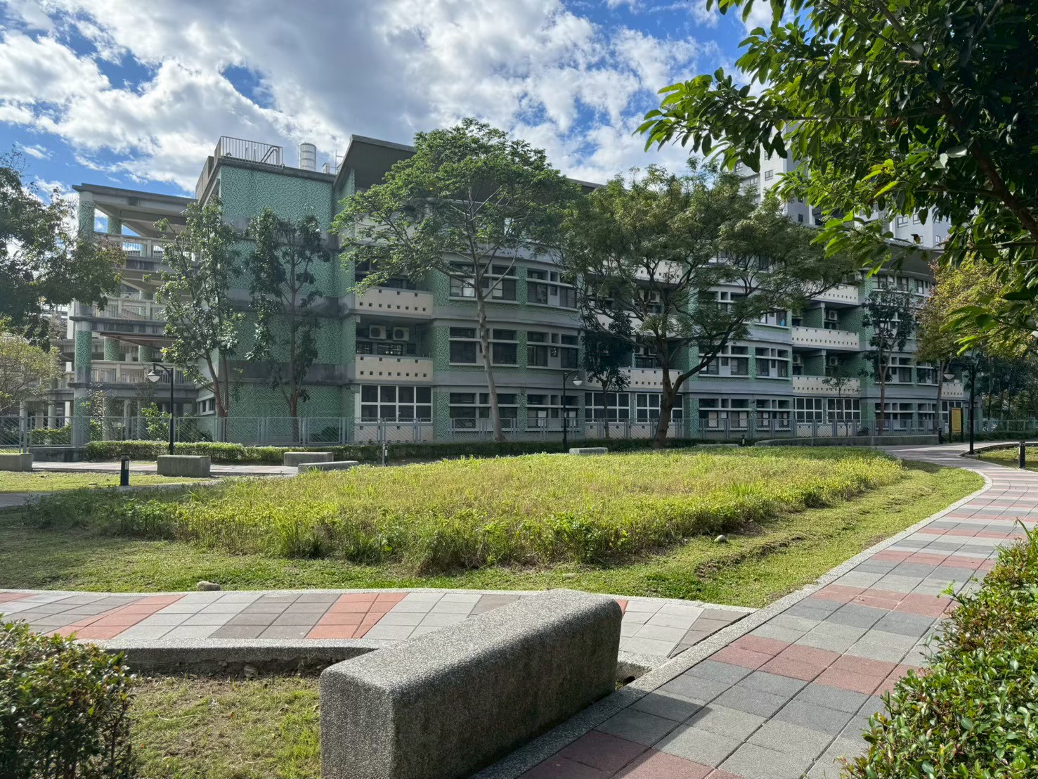 三峽區北大國小北側綠家園基地綠美化成果(通學廊道型)