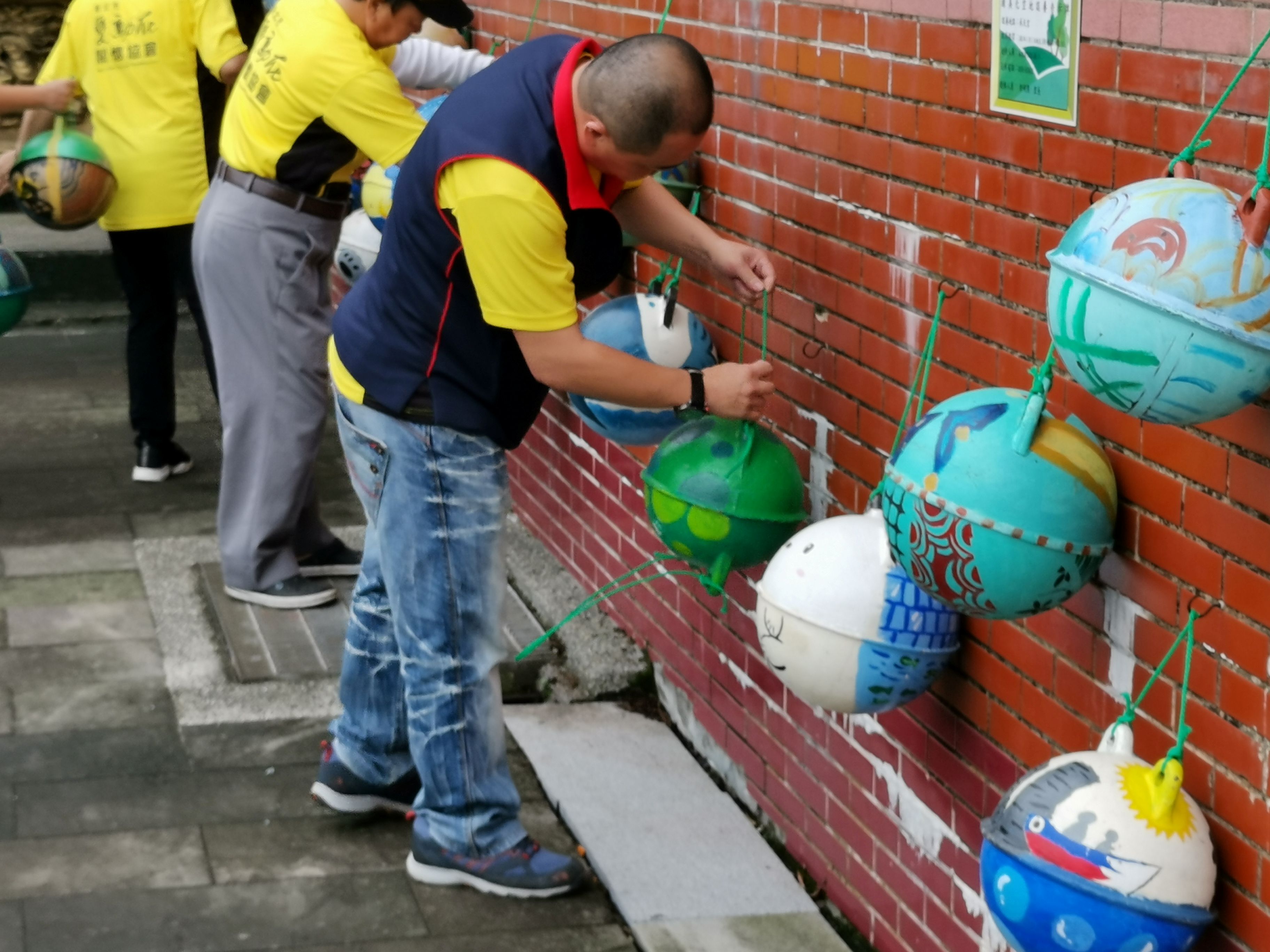 磺港社區 海廢彩繪