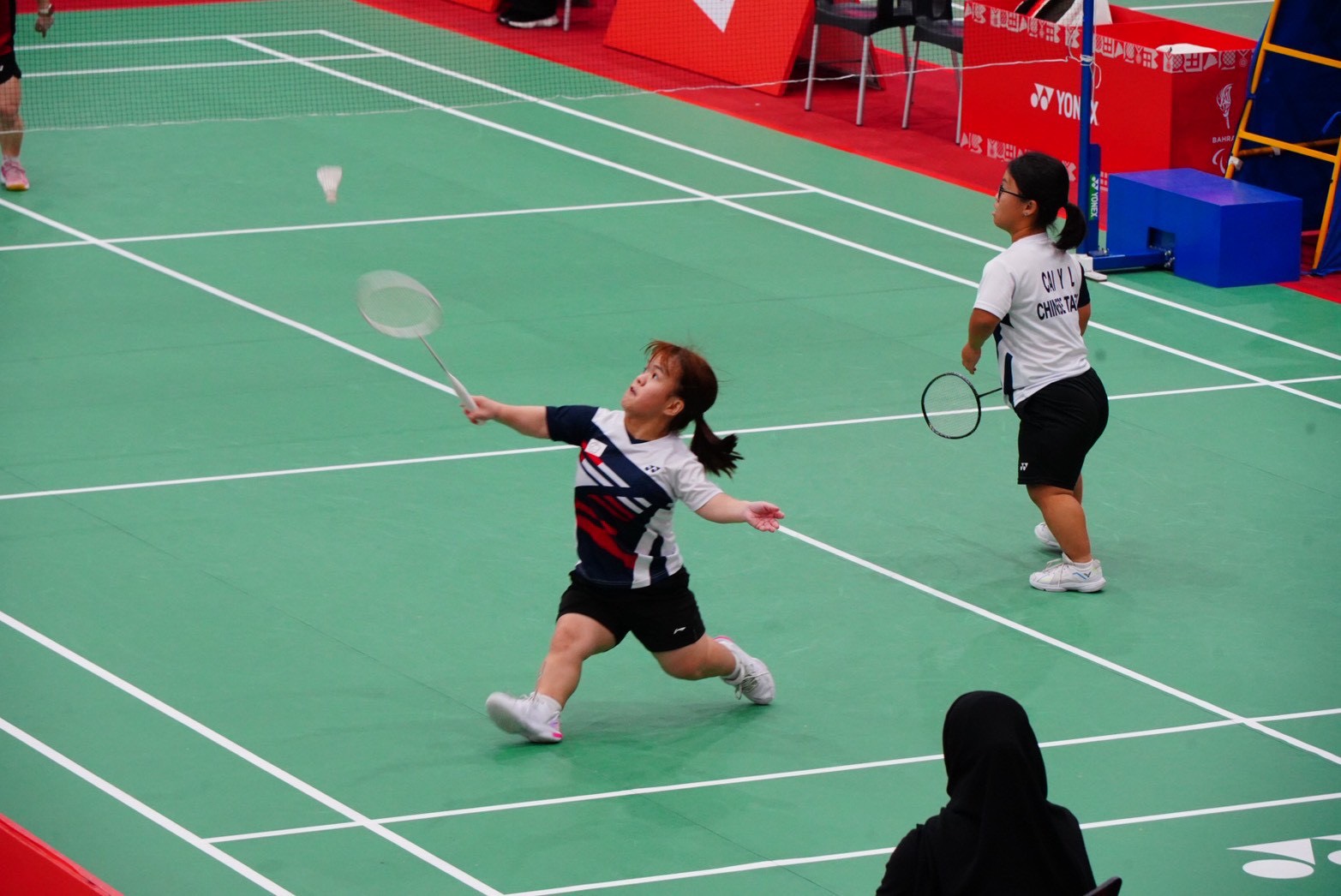 吳于嫣16歲時就已經在杭州亞帕運女單獲得銅牌