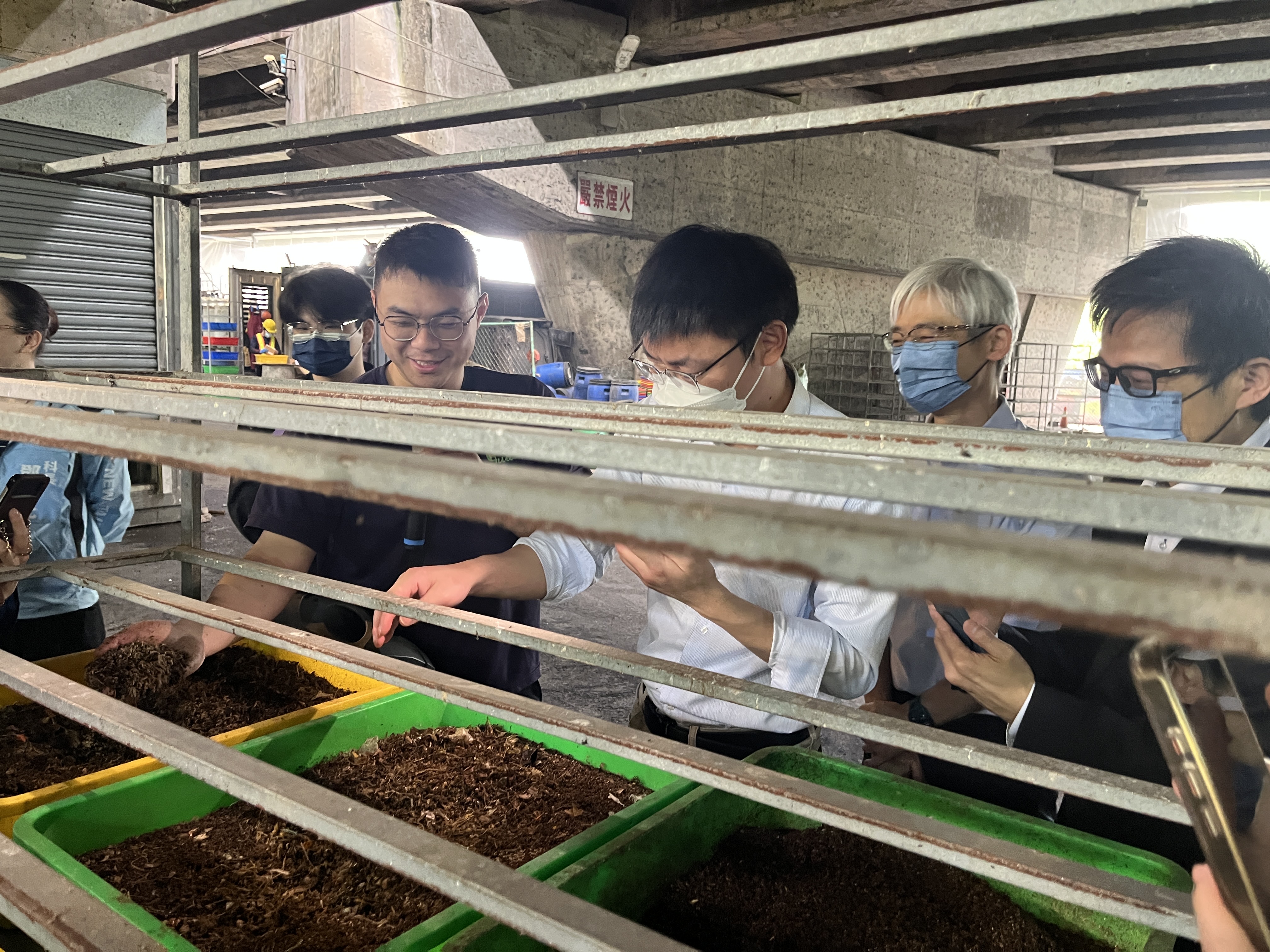 日本參訪團學習有機廢棄物(廚餘)處理方式及政策