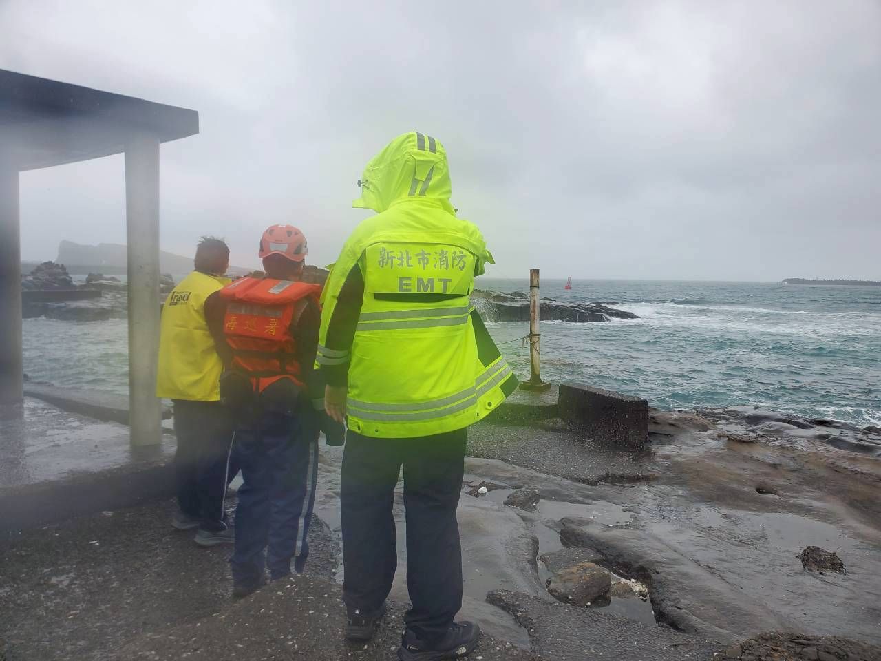  新北市水域安全巡查小組巡查瑞芳一帶