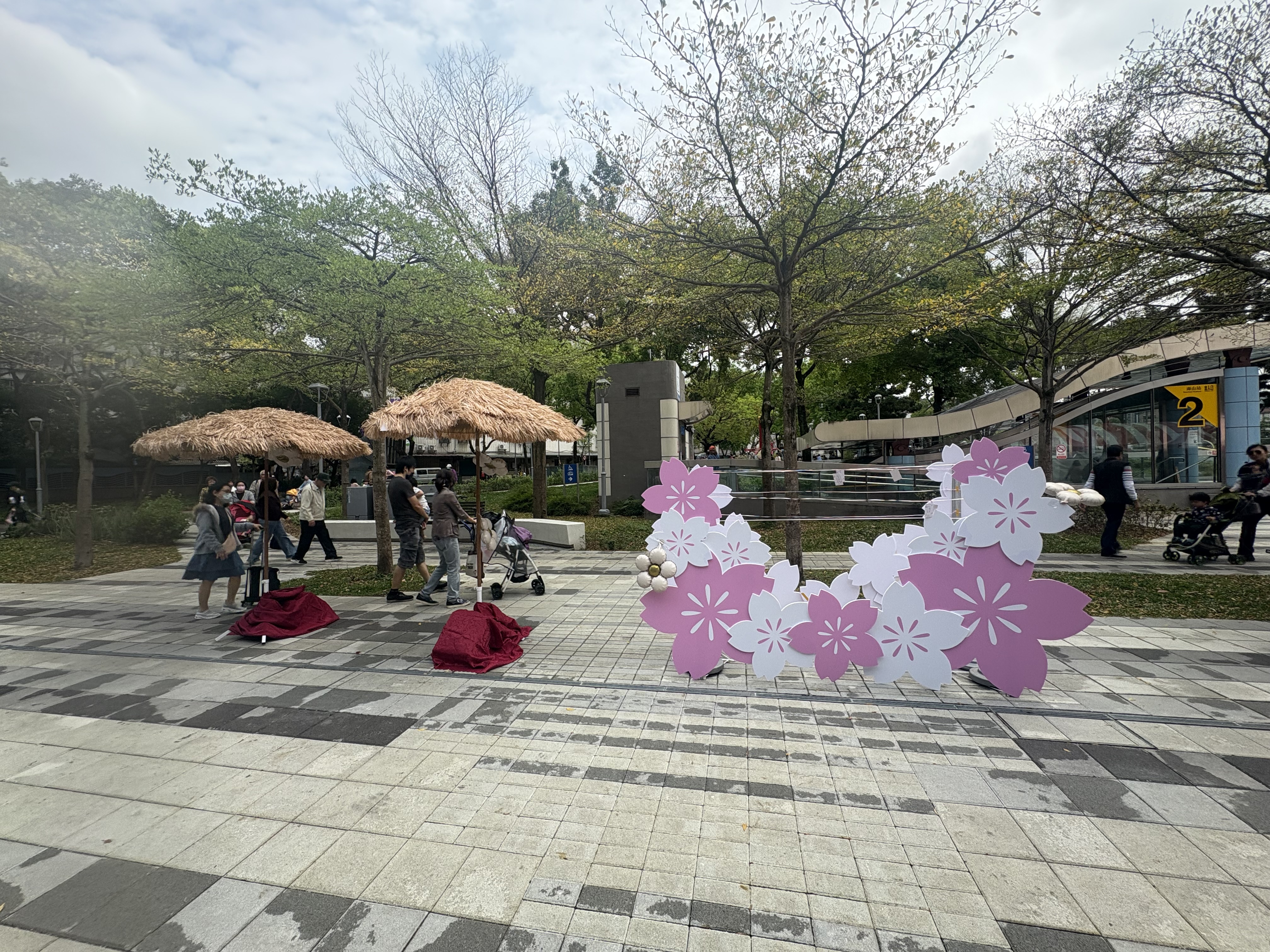 櫻花意象許願裝置