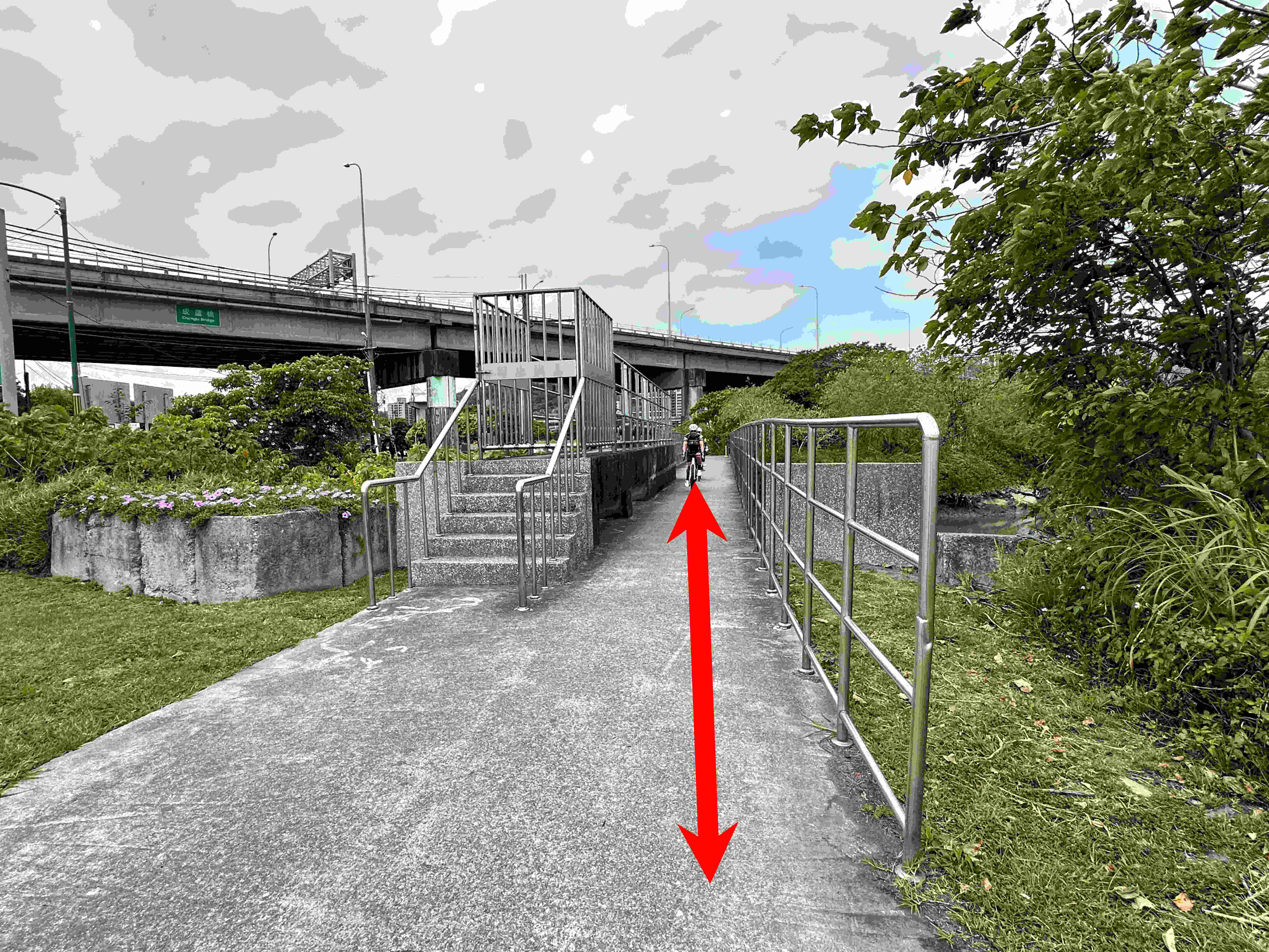  (3)通過洲子尾溝銜接成蘆橋下