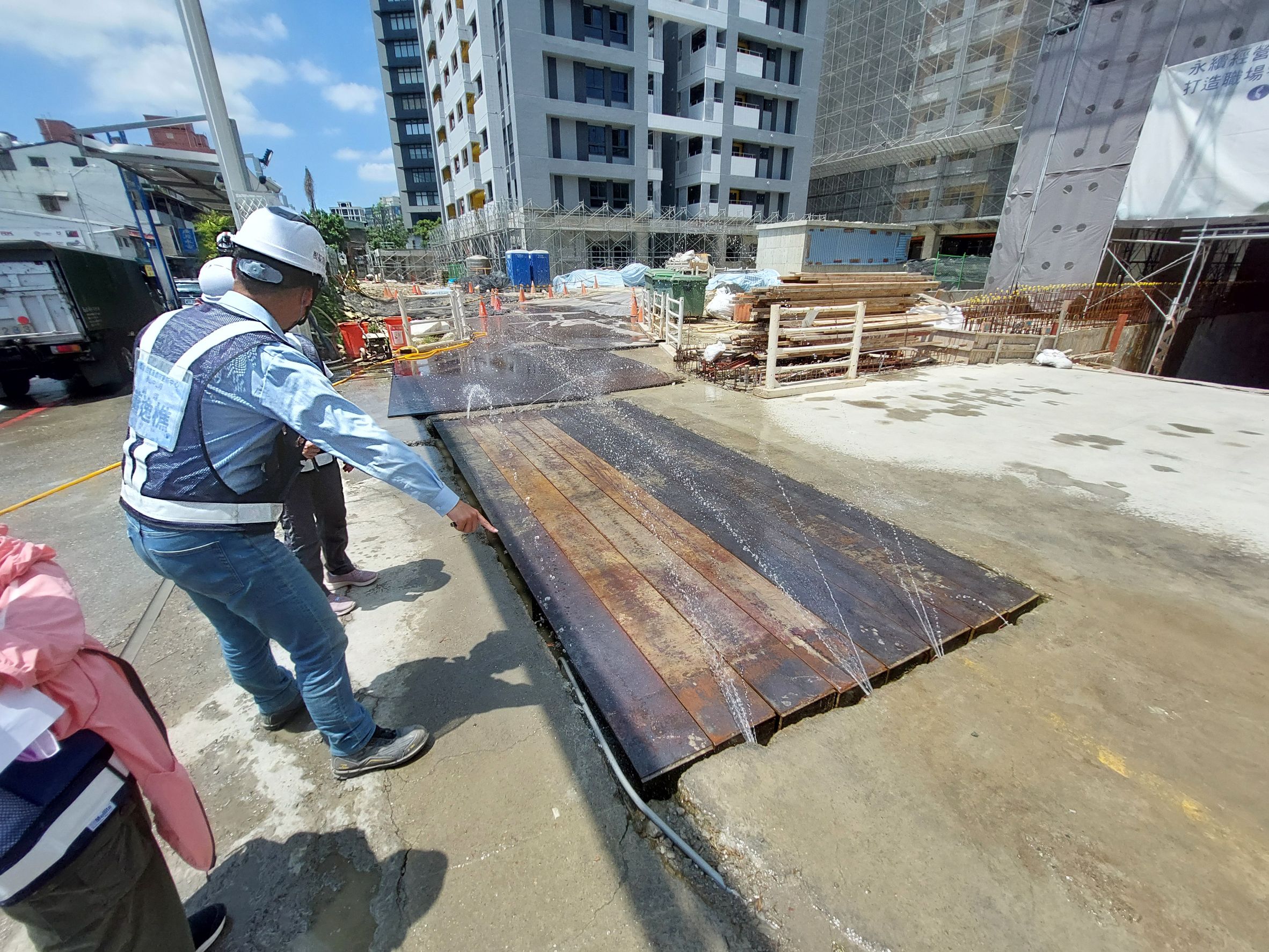 工地出入口自動洗車設備