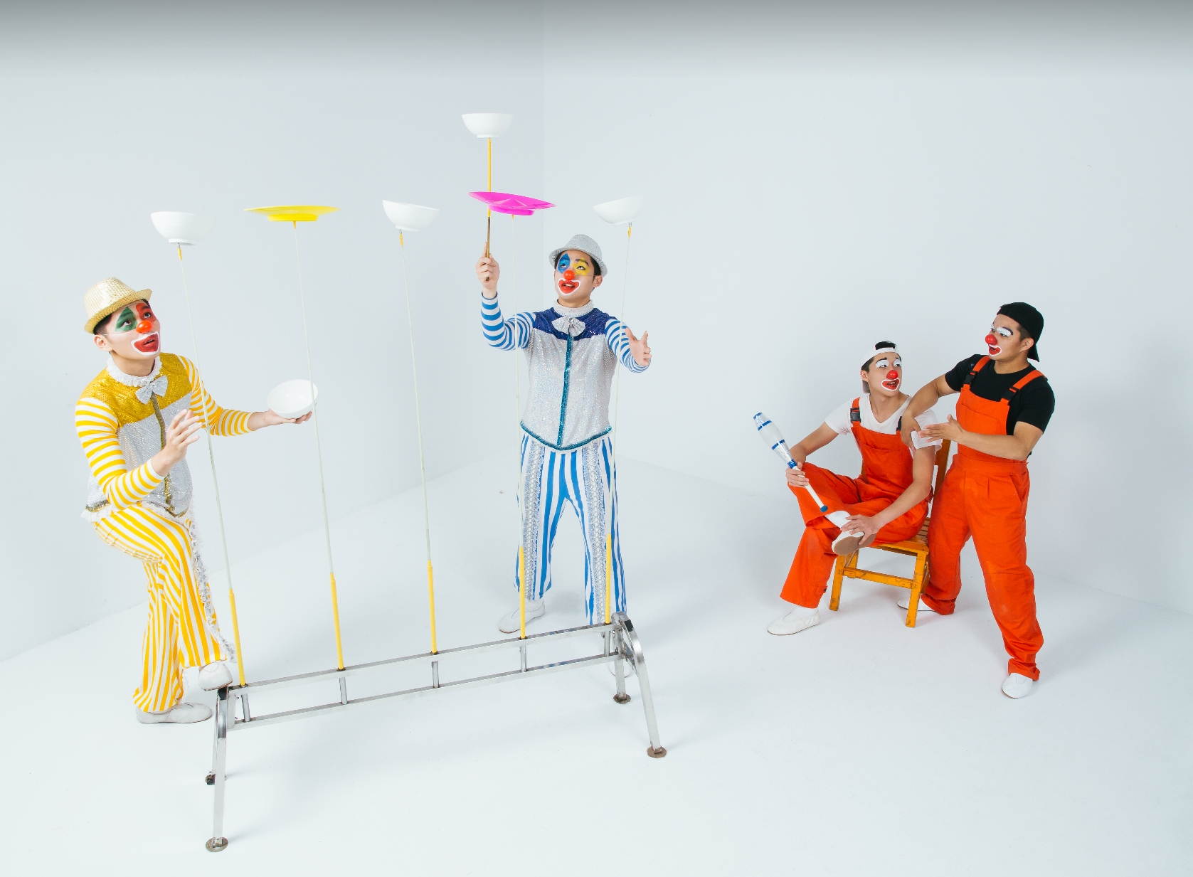 曾於WCA世界小丑大賽奪金的「世界冠軍小丑」，將以結合特技與角色扮演的精湛演出帶來國際級水準。