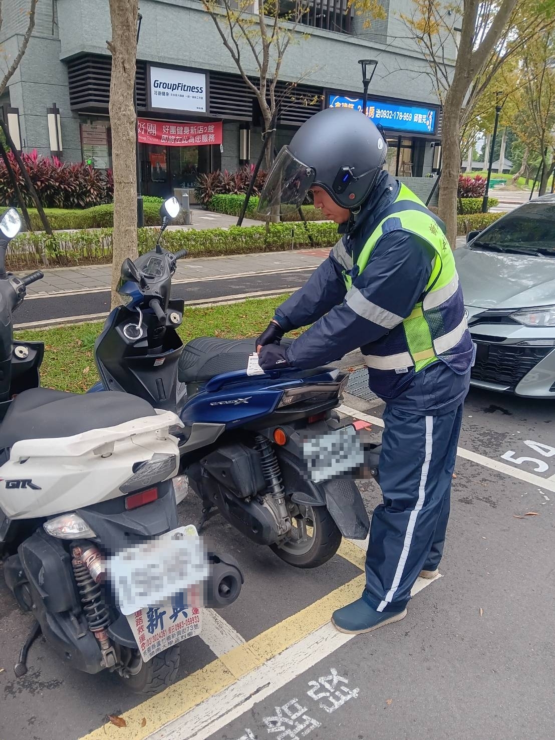 管理員路段開單相片